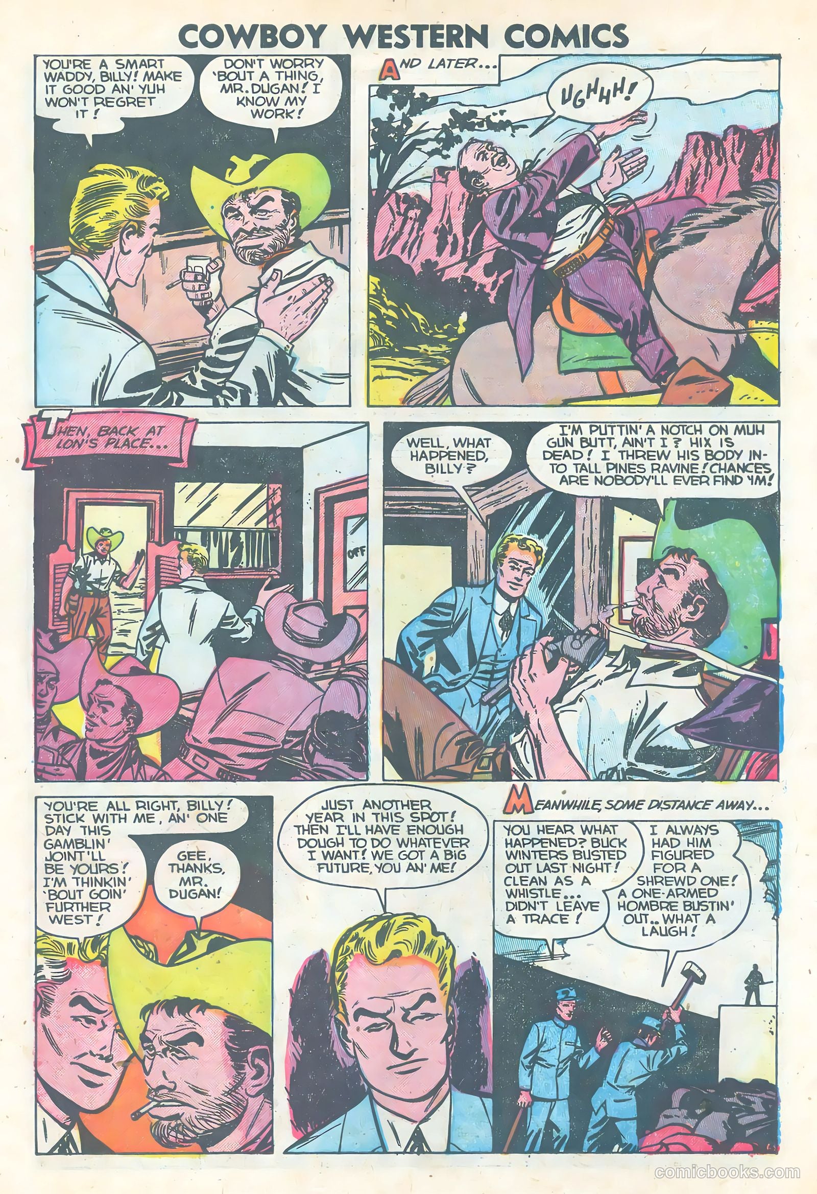 Cowboy Western Heroes #47 — page 22 of 36