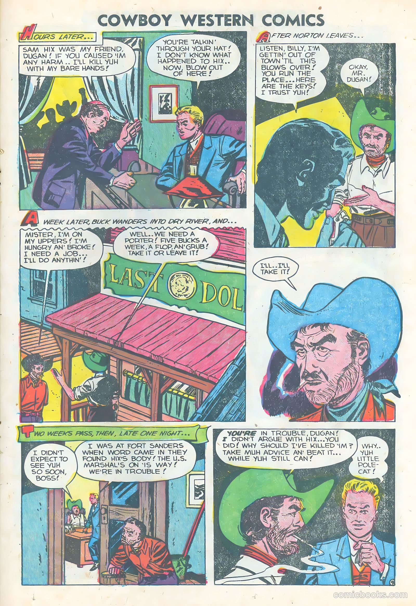 Cowboy Western Heroes #47 — page 23 of 36