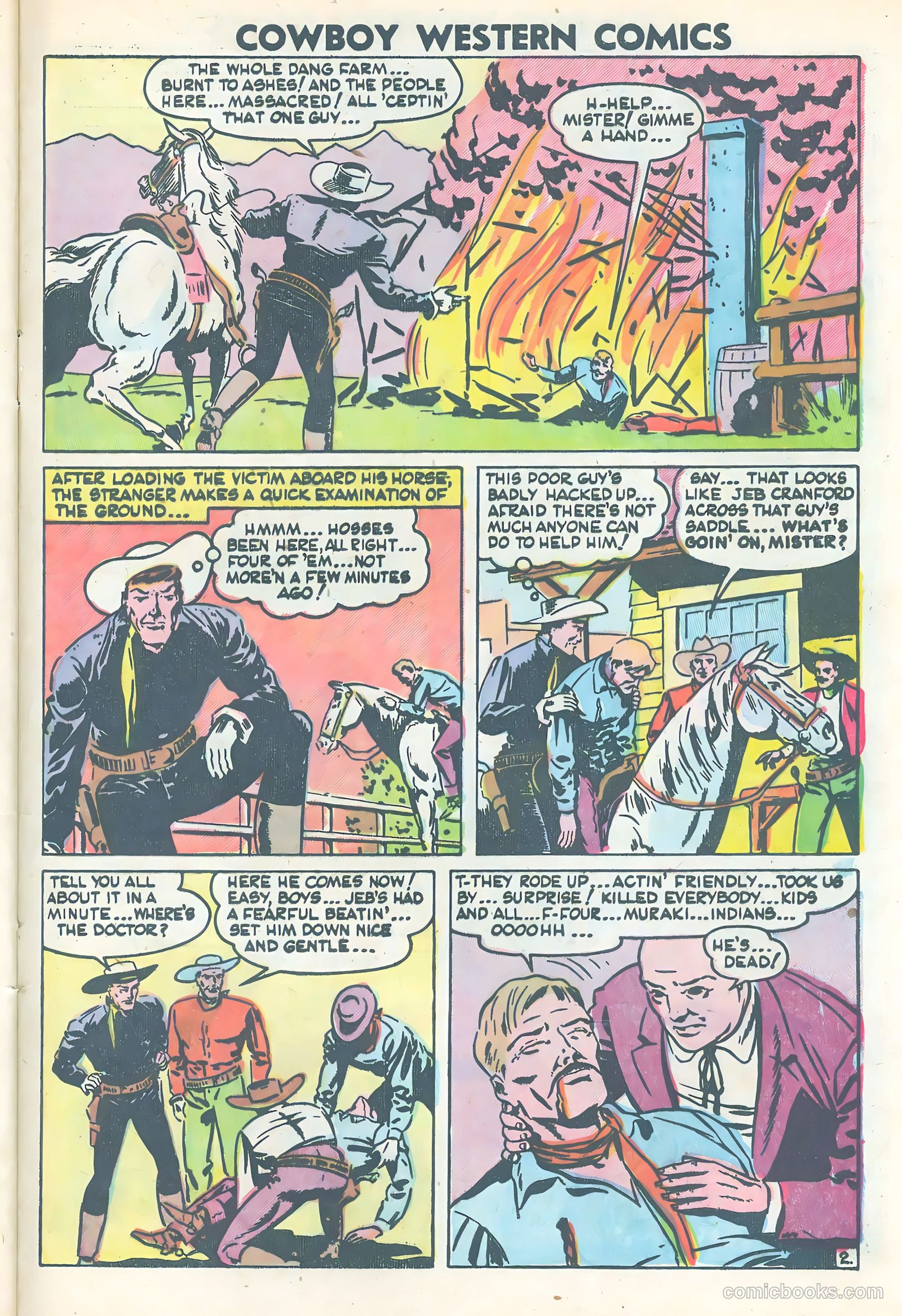 Cowboy Western Heroes #47 — page 29 of 36