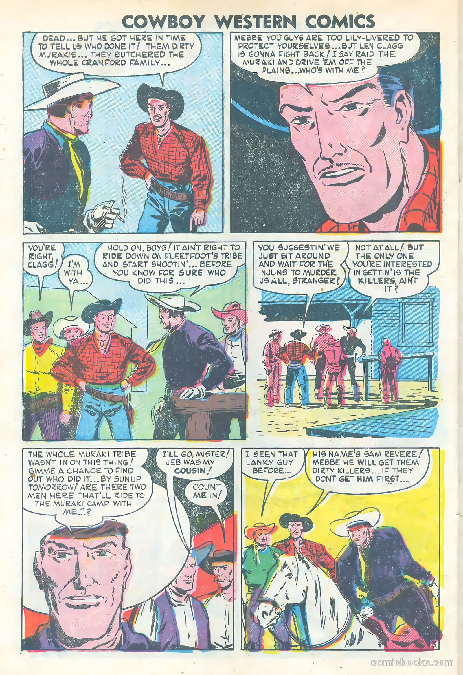 Cowboy Western Heroes #47 — page 30 of 36