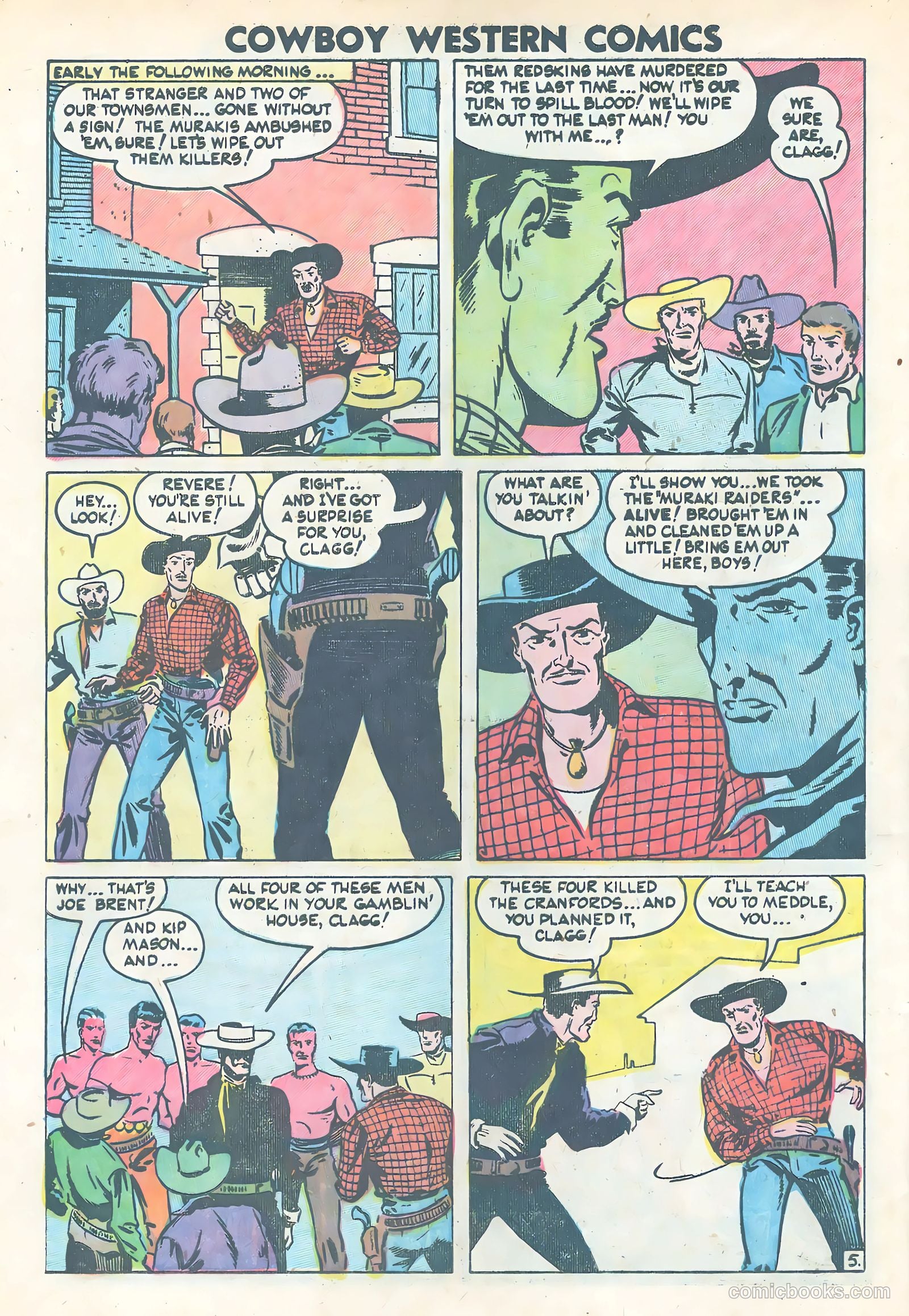 Cowboy Western Heroes #47 — page 32 of 36