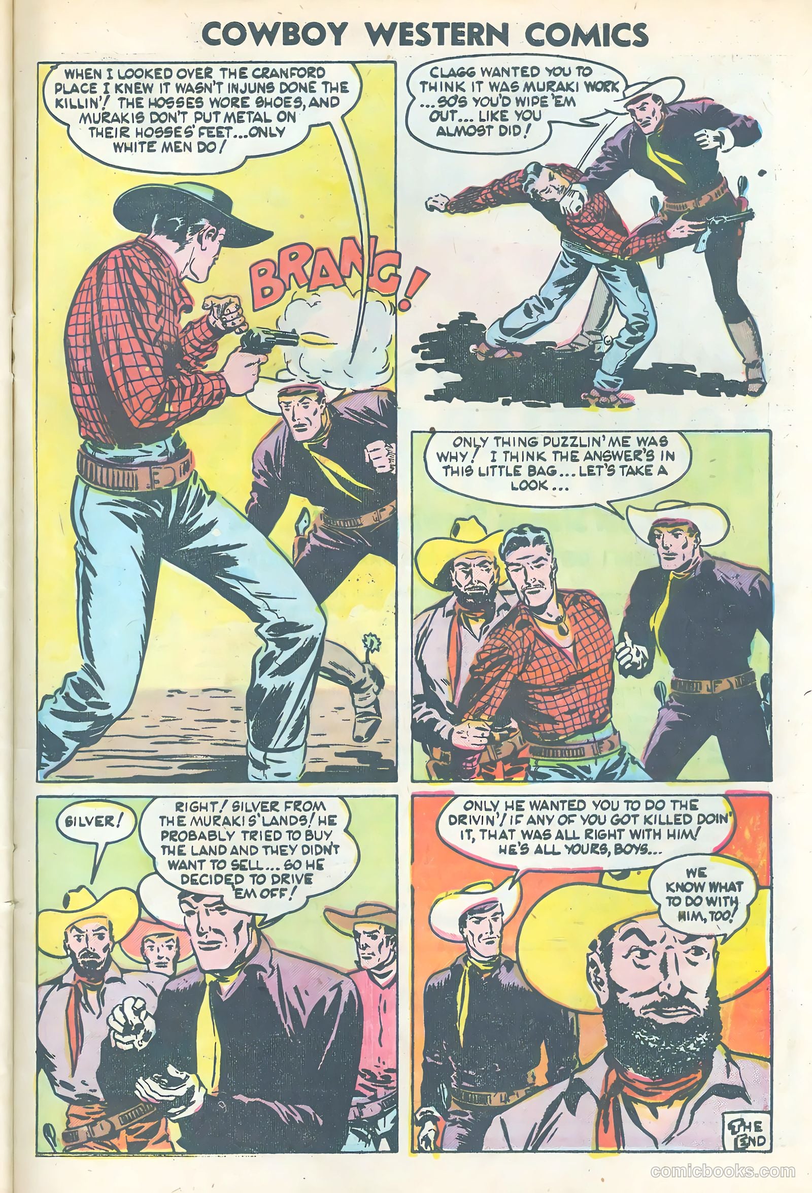 Cowboy Western Heroes #47 — page 33 of 36