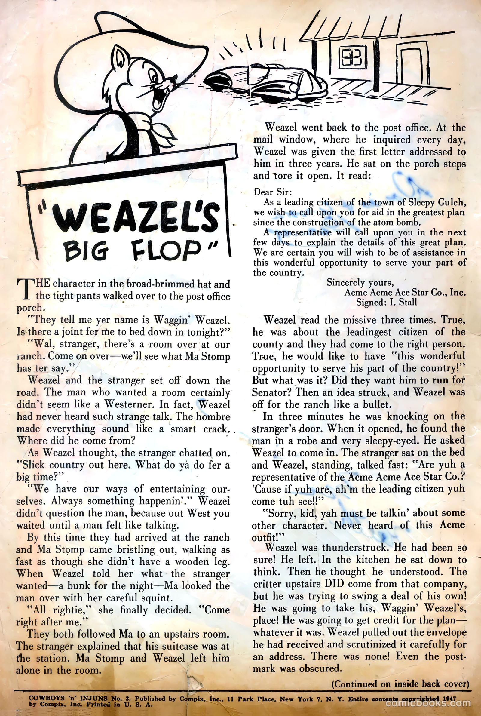 Cowboys 'n' Injuns #3 — page 2 of 37