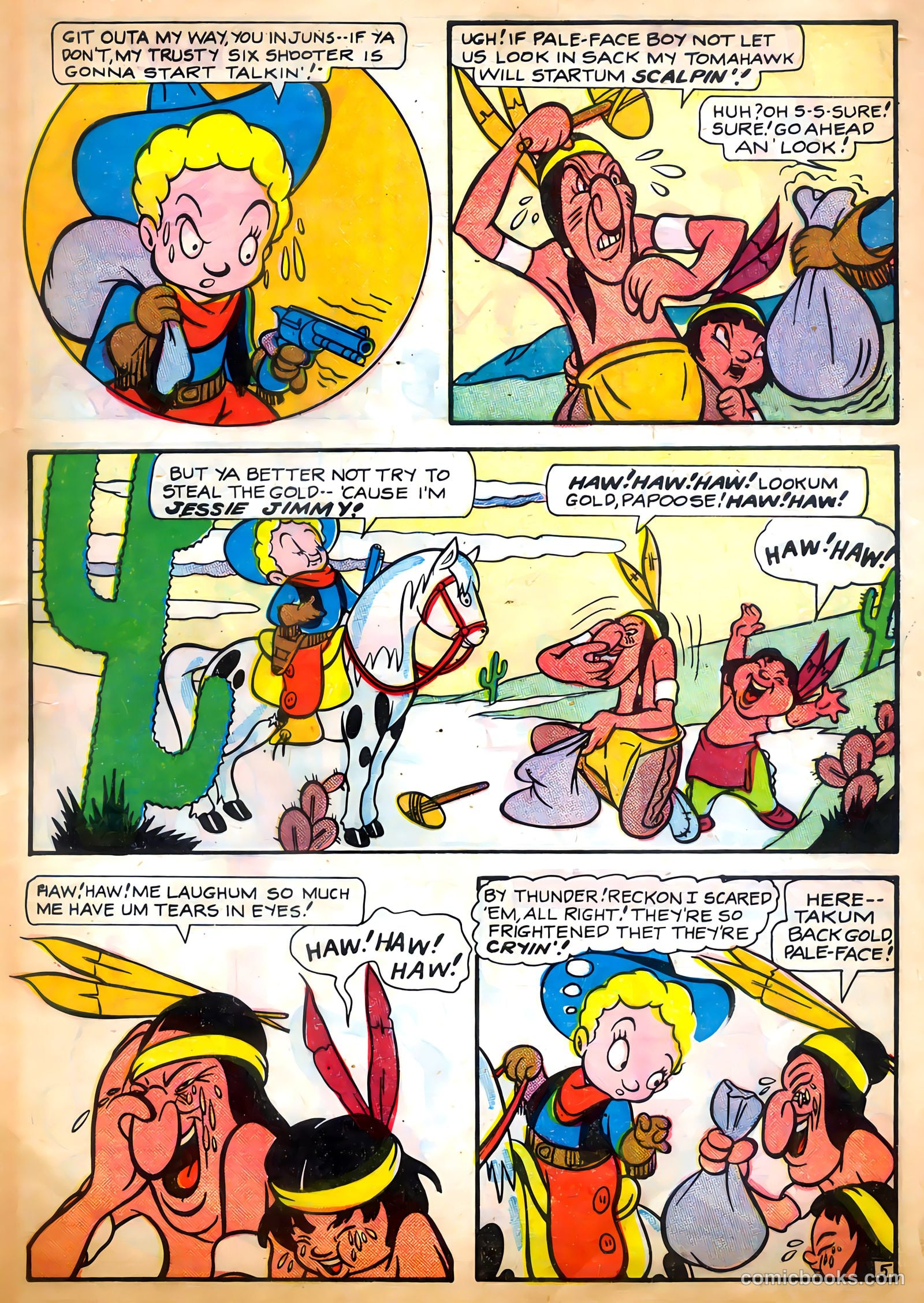 Cowboys 'n' Injuns #3 — page 7 of 37