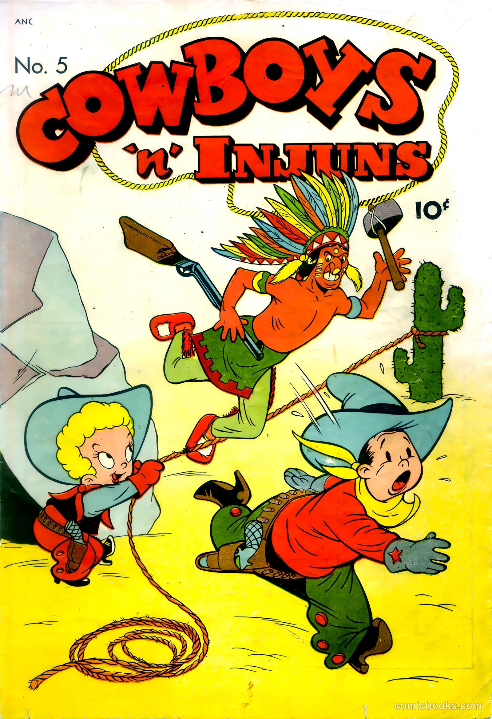 Cowboys 'n' Injuns #5 — page 1 of 36