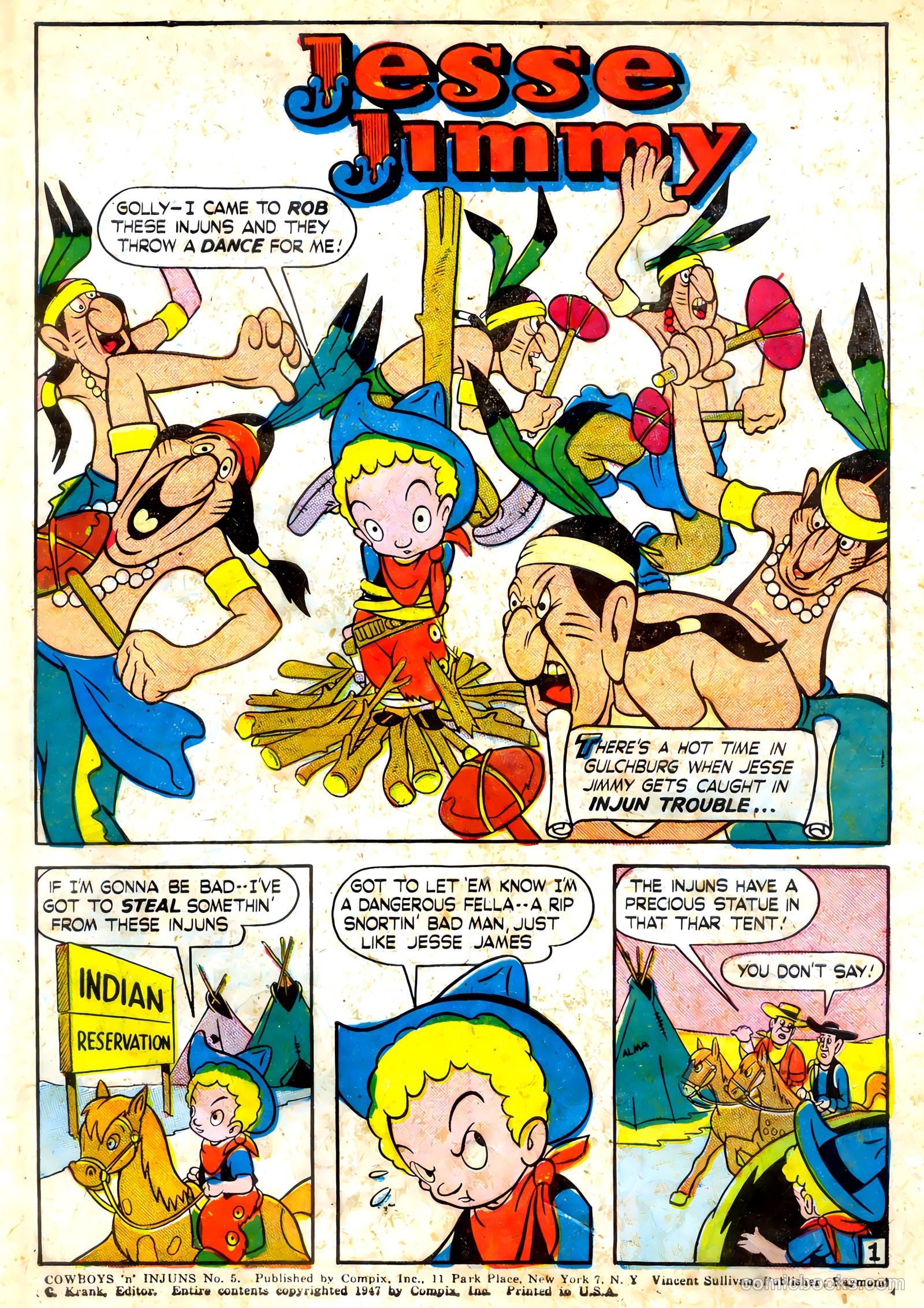 Cowboys 'n' Injuns #5 — page 3 of 36