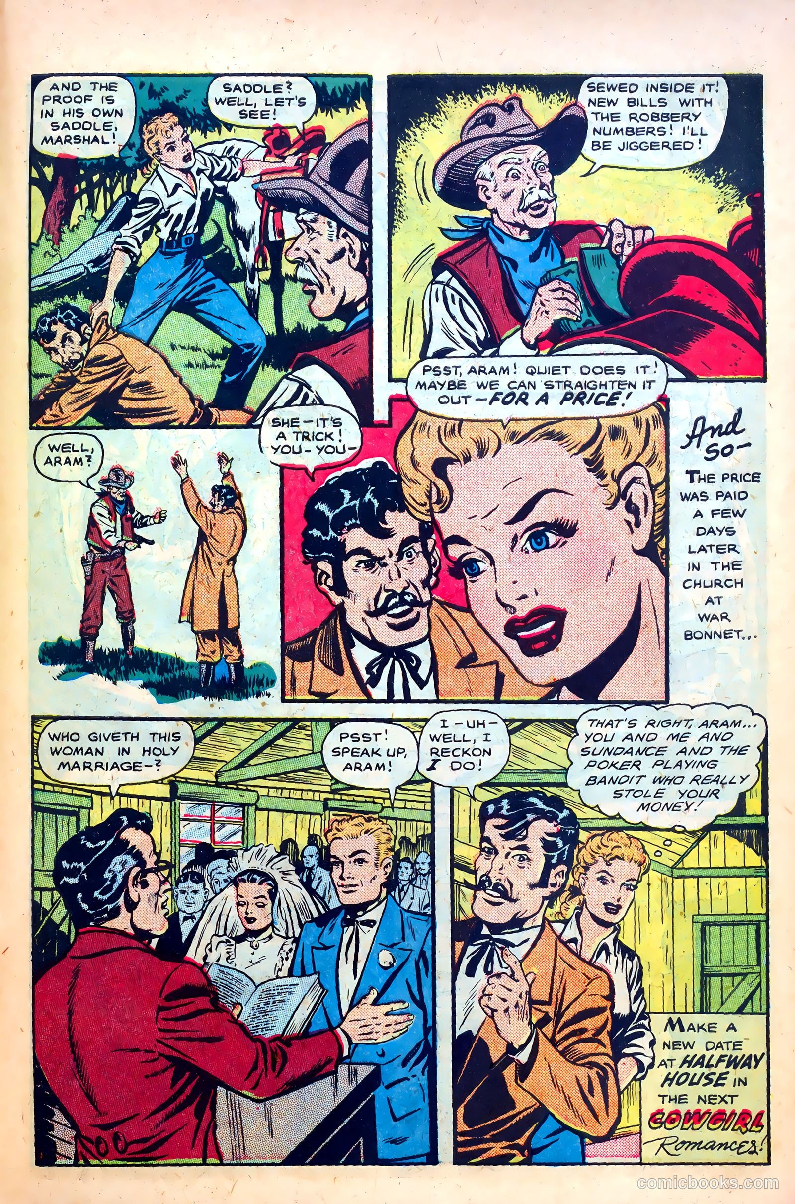 Cowgirl Romances #1 — page 39 of 53