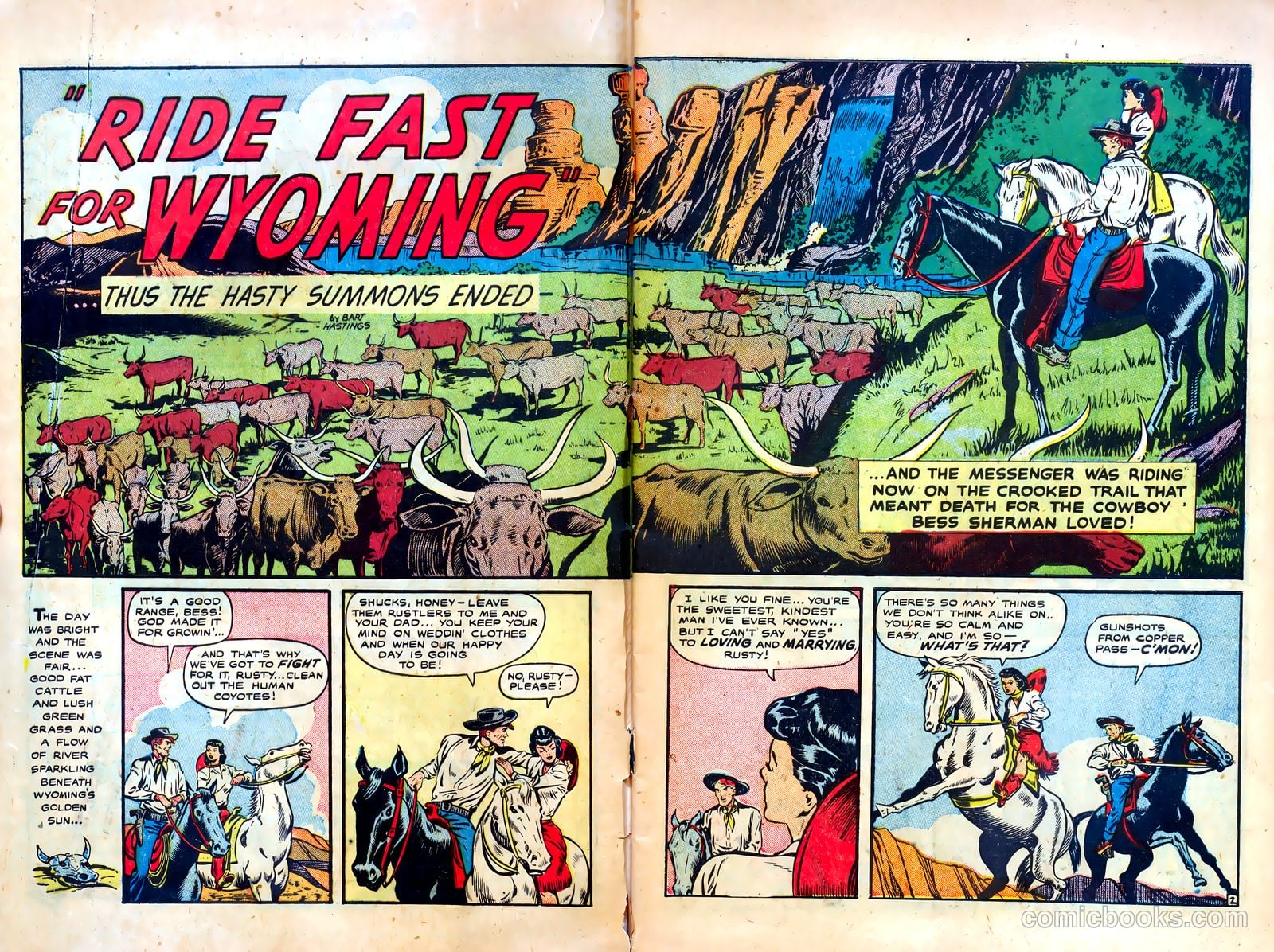 Cowgirl Romances #1 — page 53 of 53