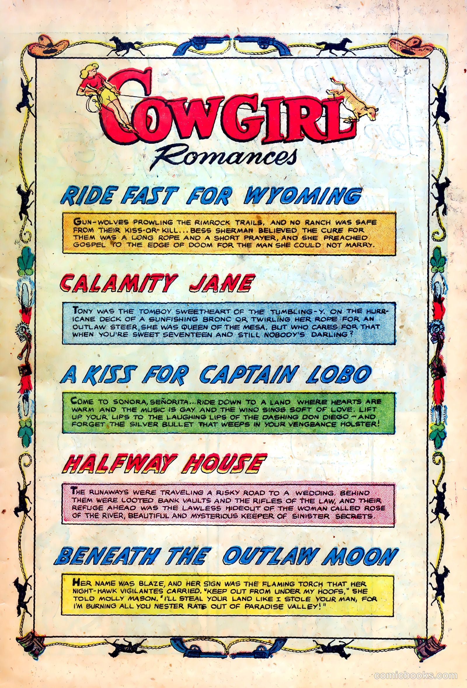 Cowgirl Romances #1 — page 3 of 53