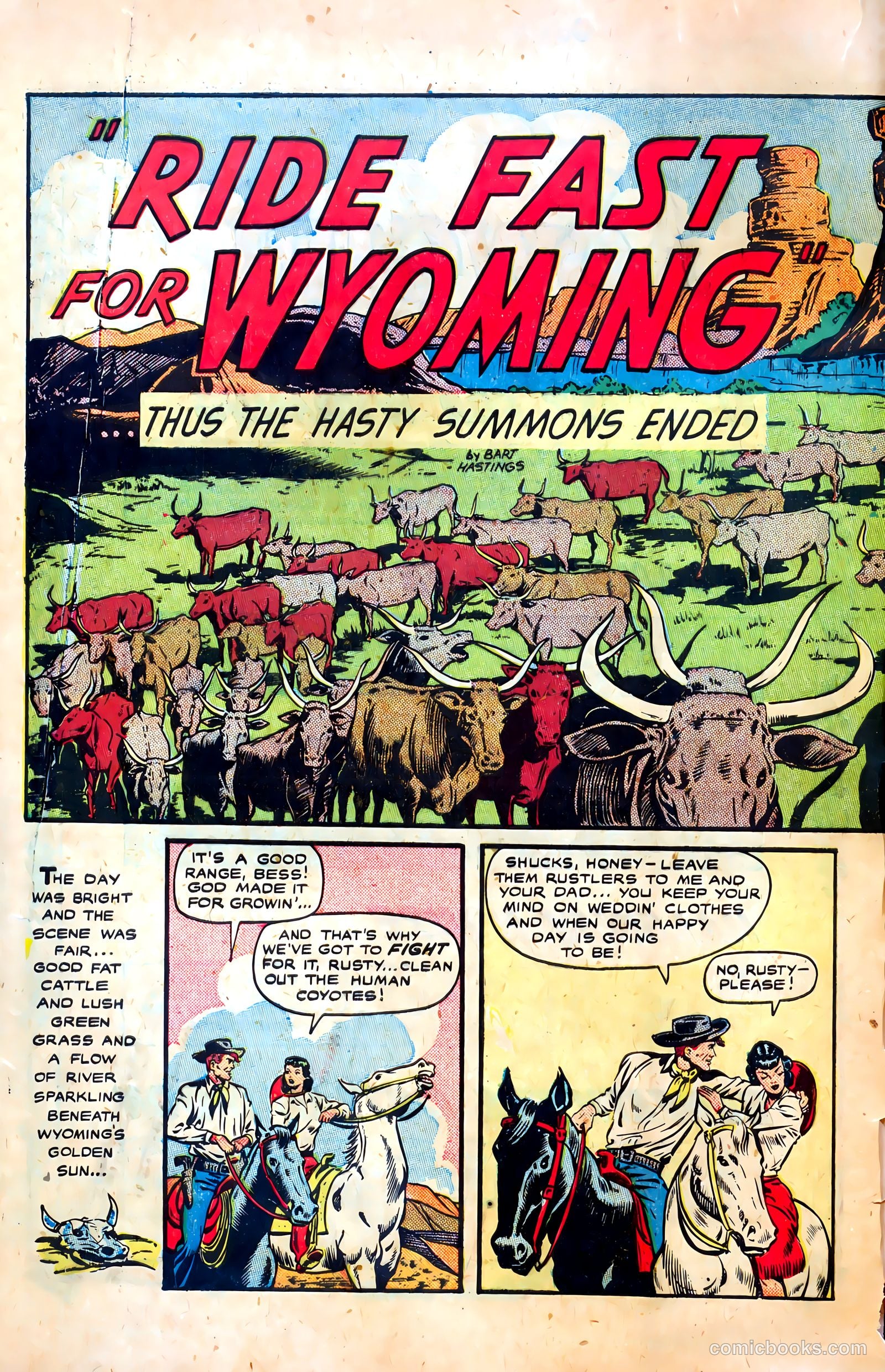Cowgirl Romances #1 — page 4 of 53