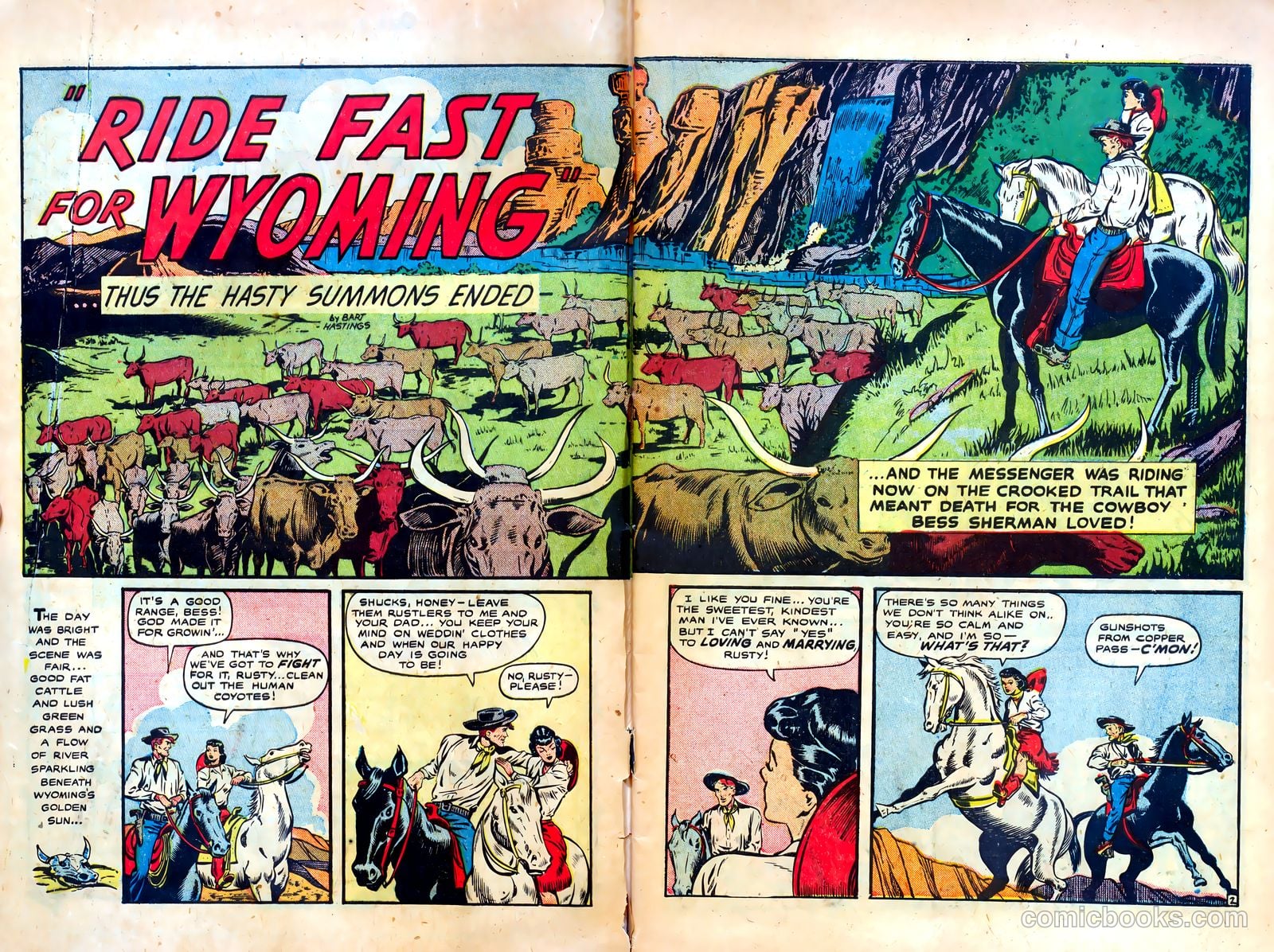 Cowgirl Romances #1 — page 53 of 53