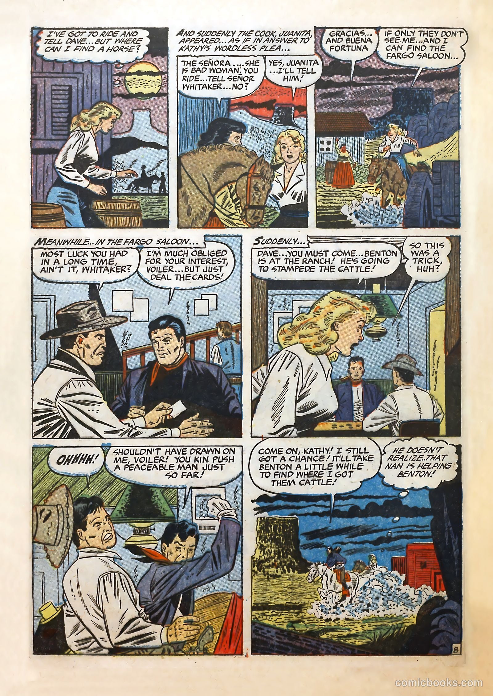 Cowgirl Romances #10 — page 16 of 36