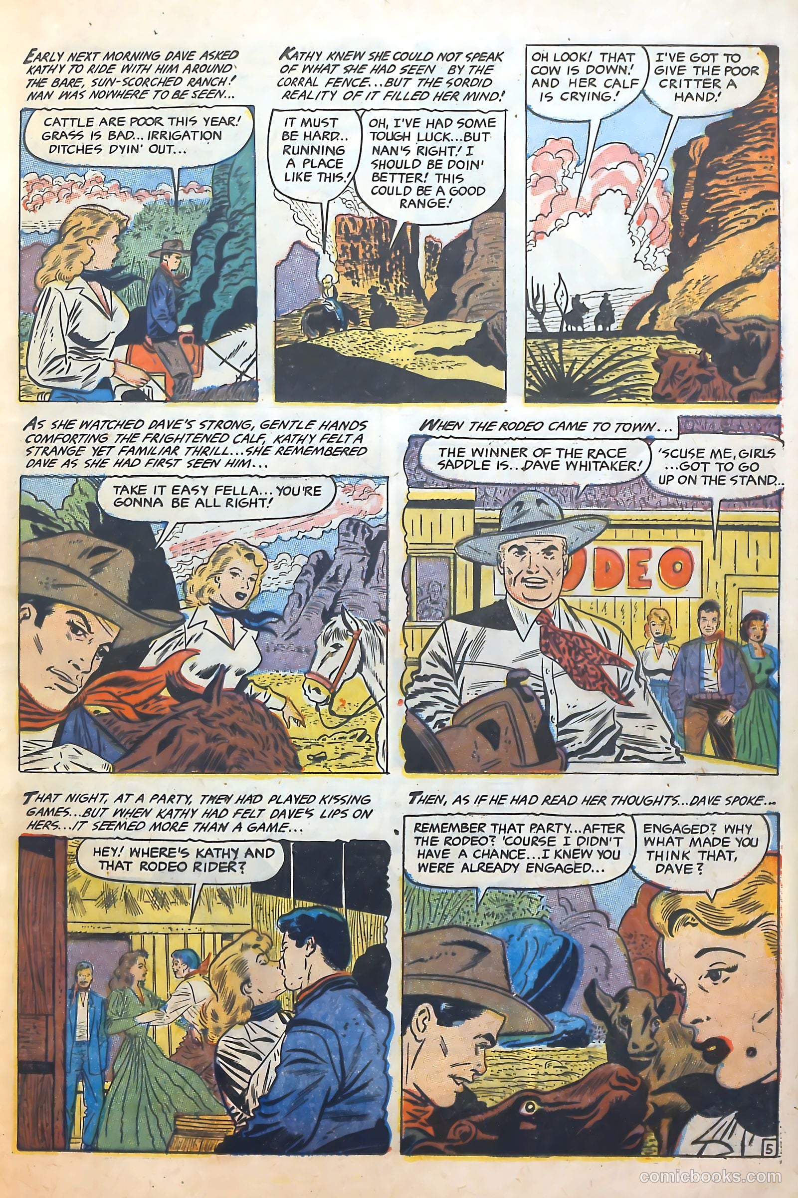 Cowgirl Romances #10 — page 13 of 36