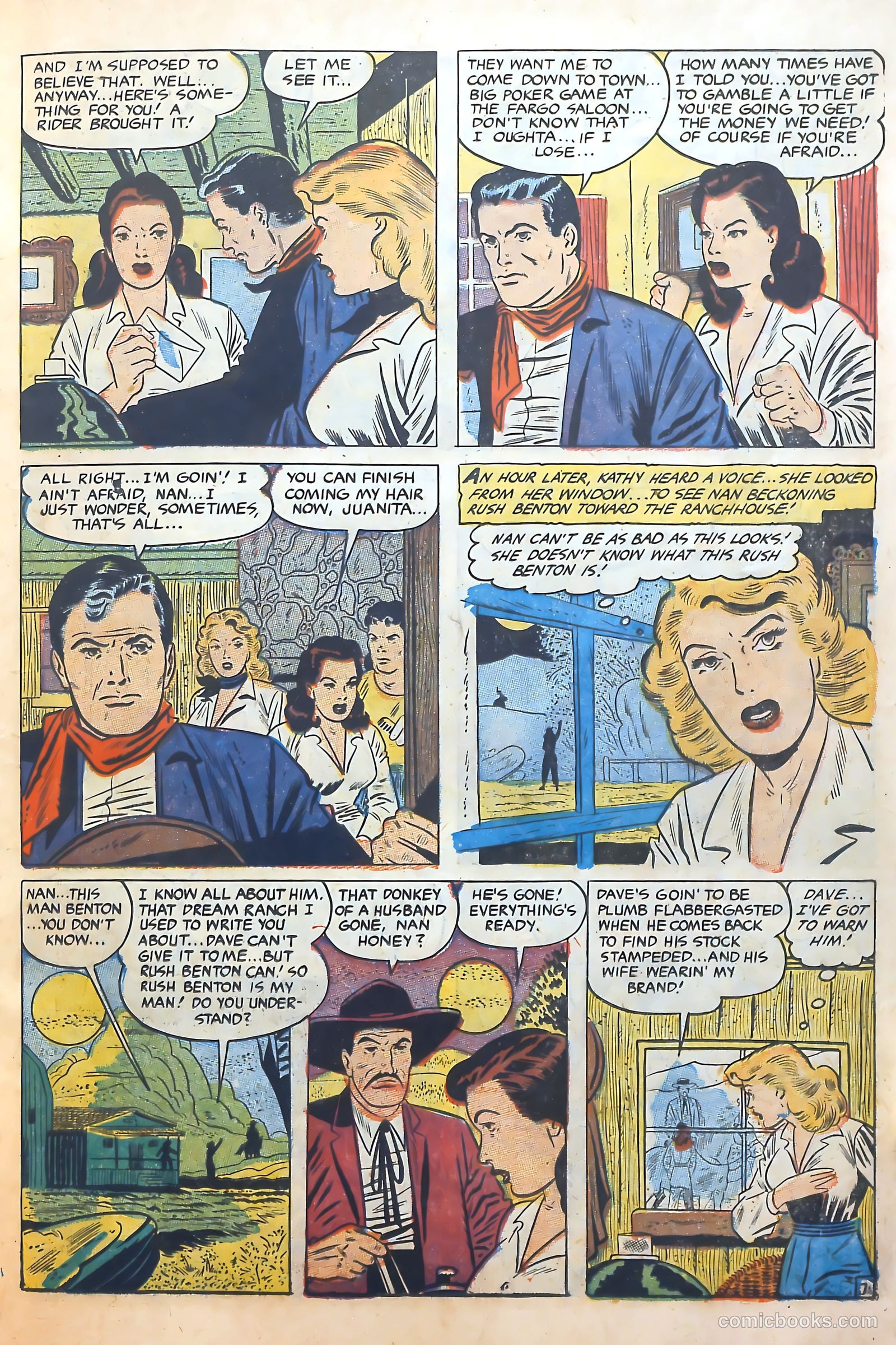 Cowgirl Romances #10 — page 15 of 36