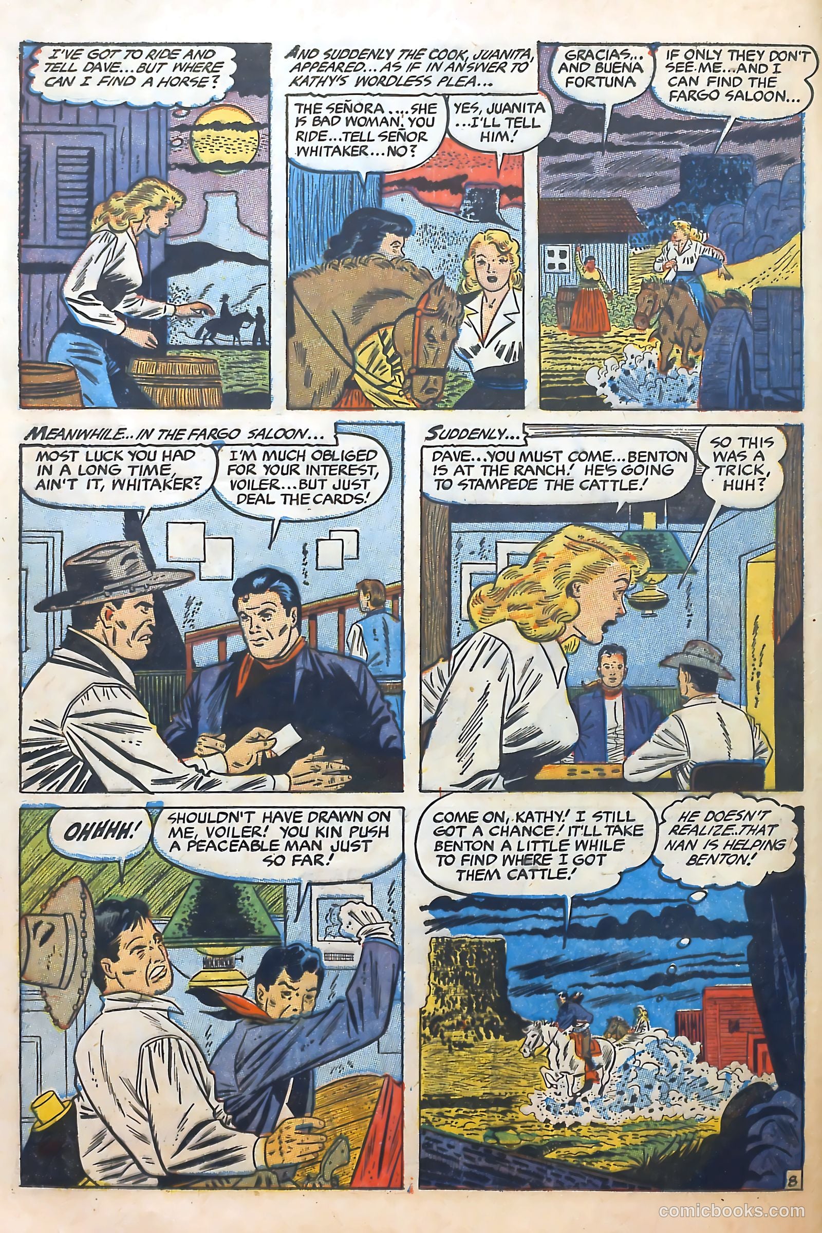 Cowgirl Romances #10 — page 16 of 36