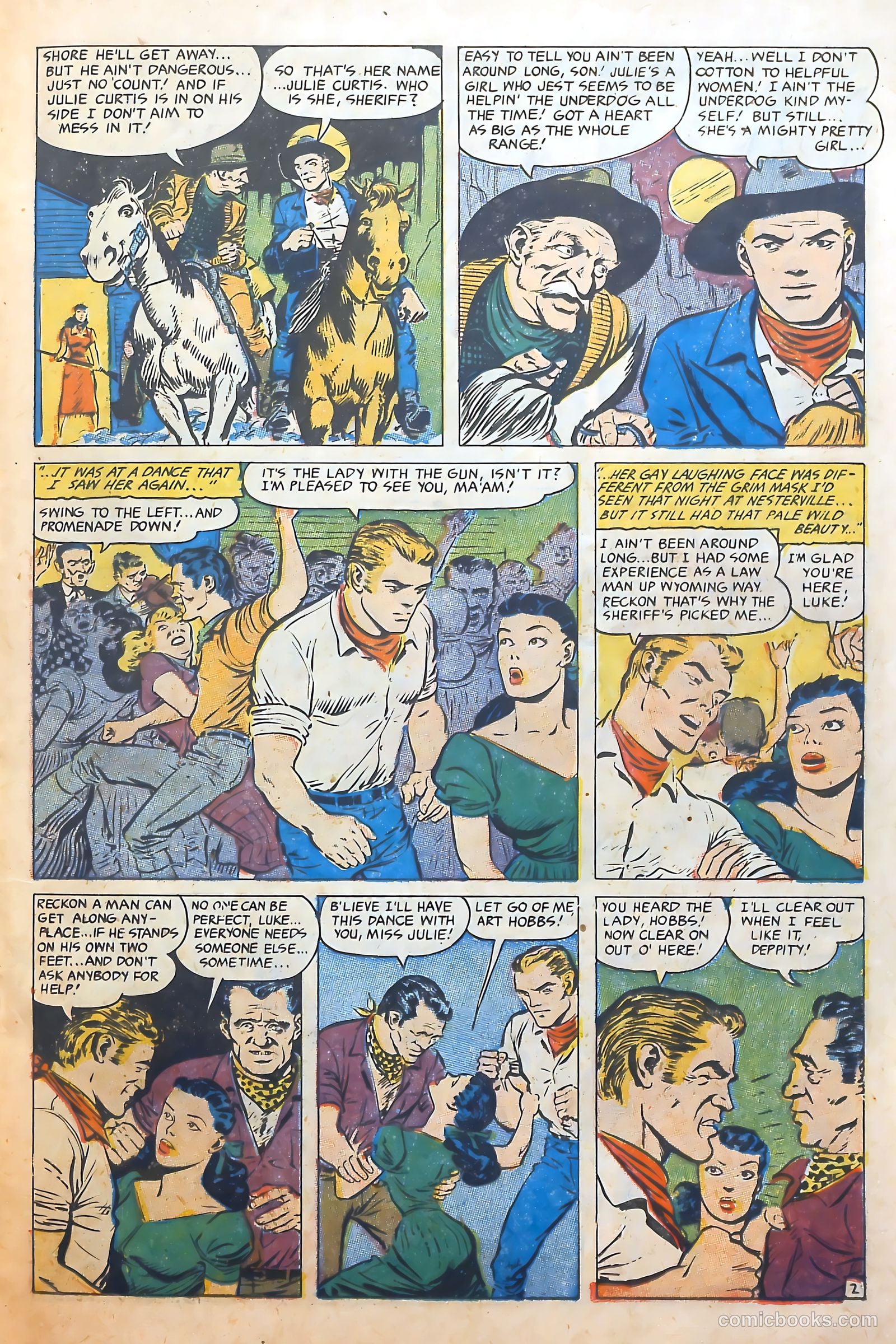 Cowgirl Romances #10 — page 23 of 36