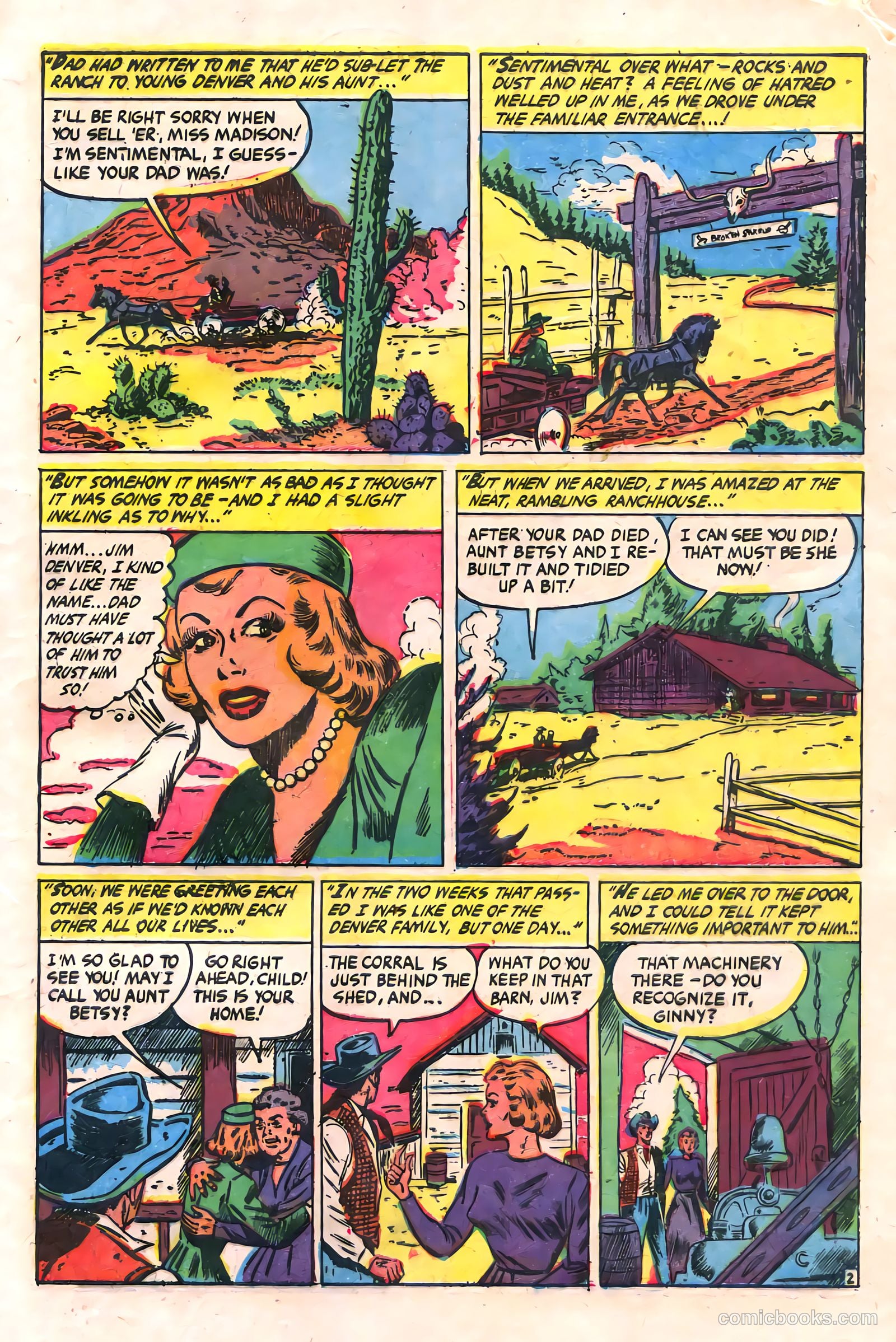 Cowgirl Romances #11 — page 5 of 36