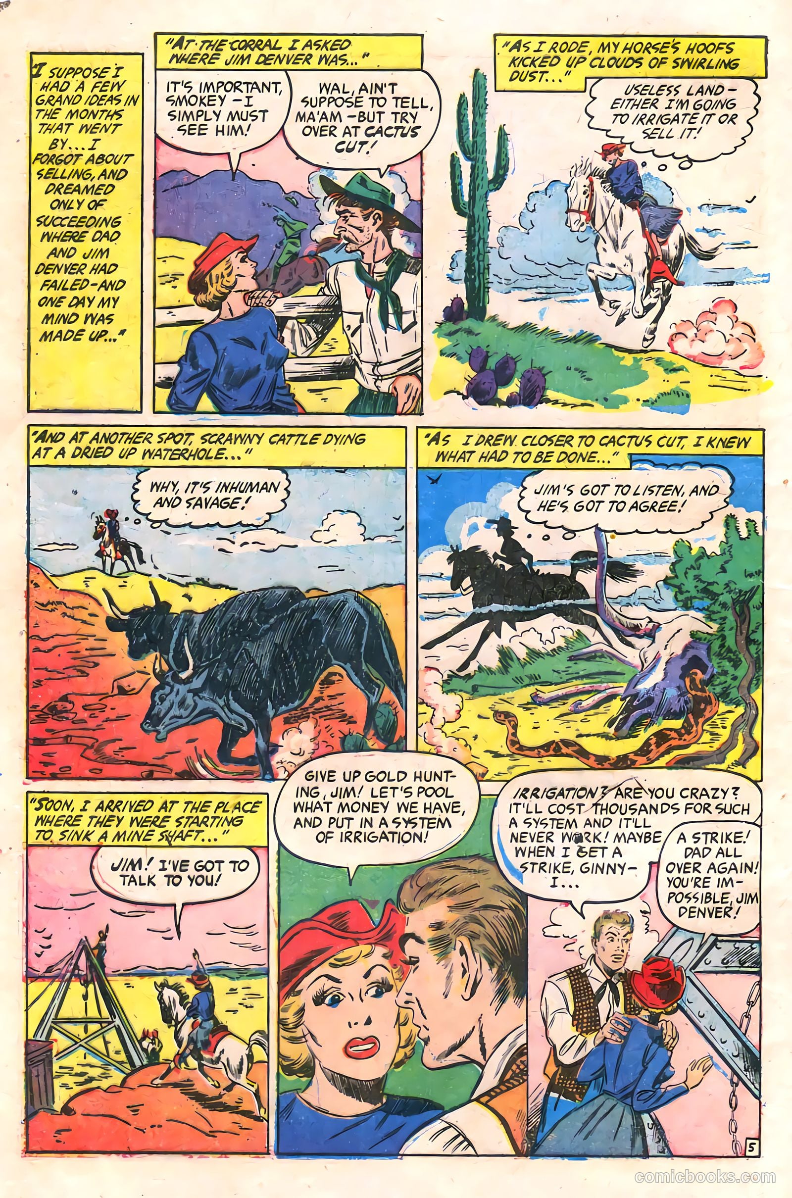 Cowgirl Romances #11 — page 8 of 36