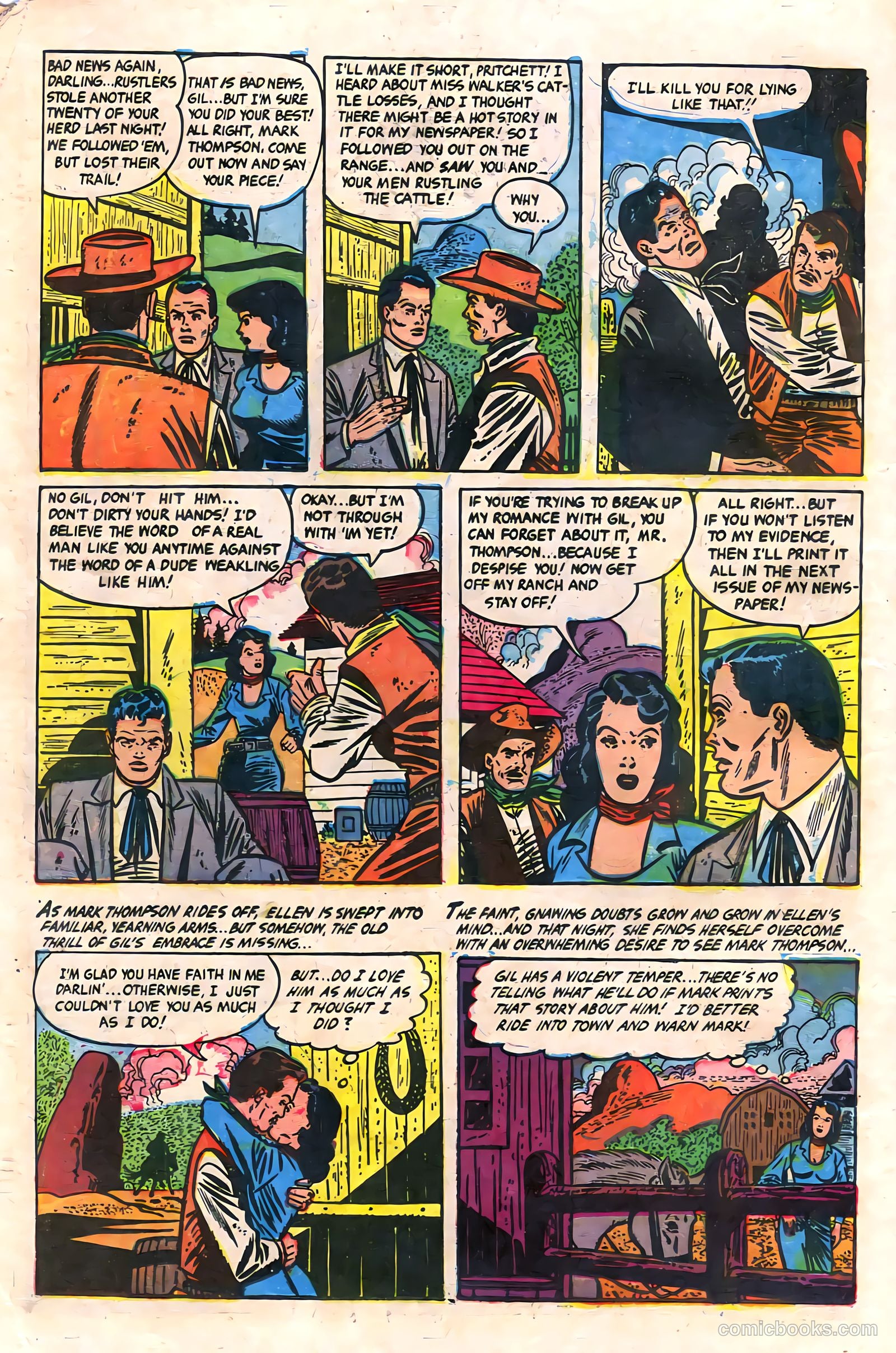 Cowgirl Romances #11 — page 14 of 36