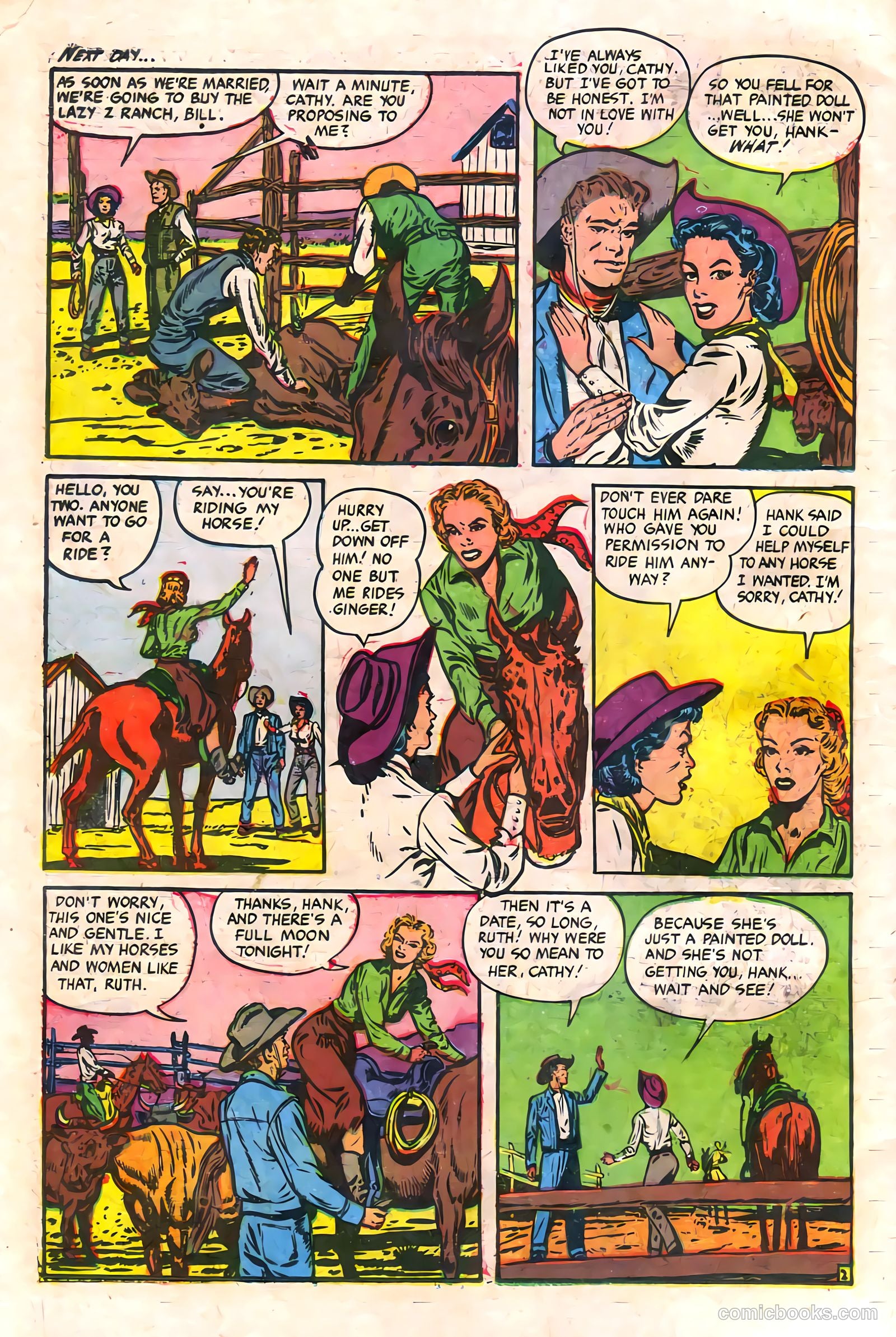 Cowgirl Romances #11 — page 22 of 36