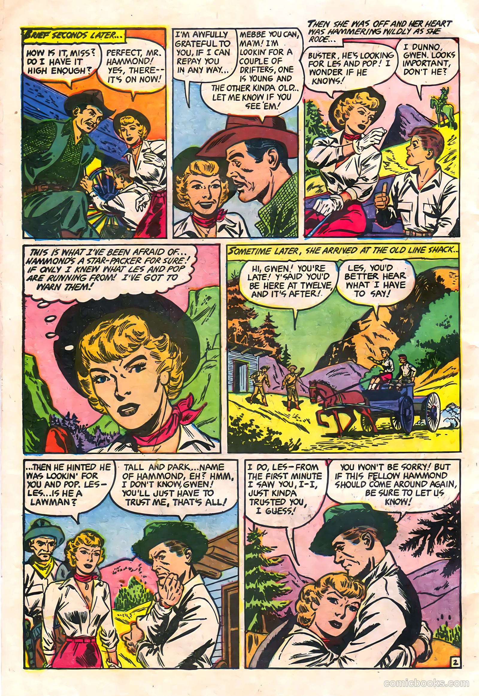 Cowgirl Romances #11 — page 30 of 36