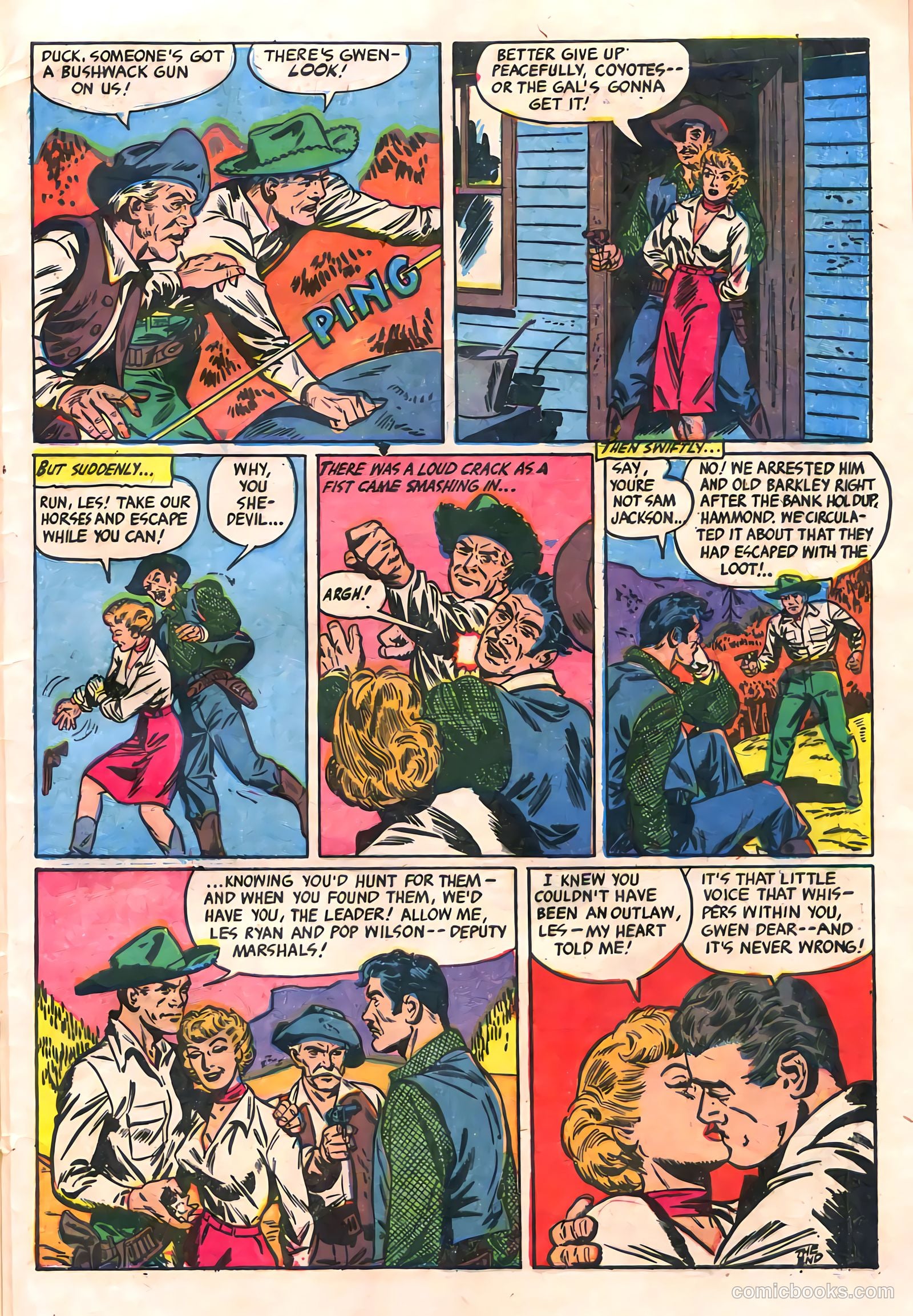 Cowgirl Romances #11 — page 33 of 36