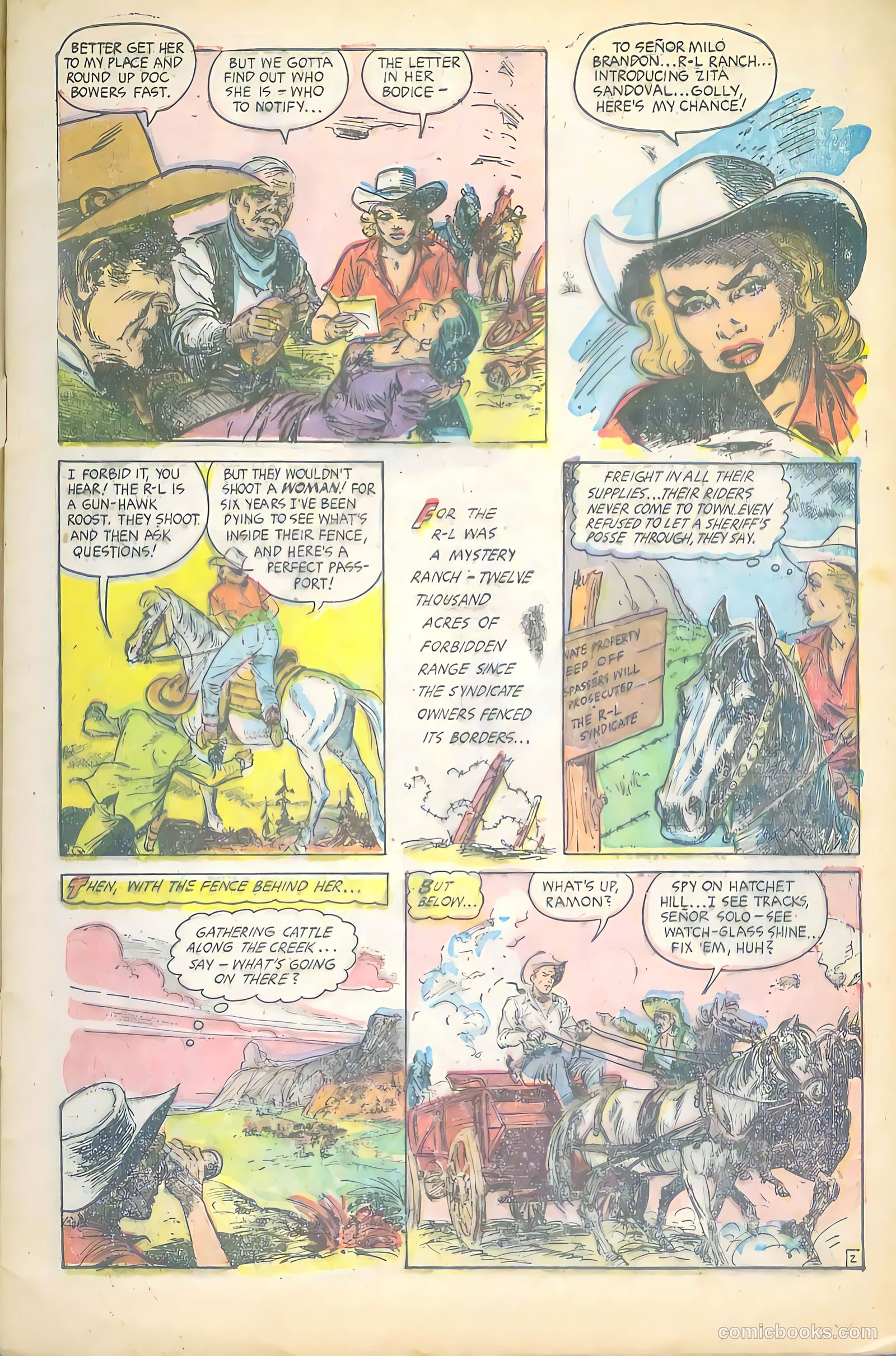 Cowgirl Romances #12 — page 6 of 37