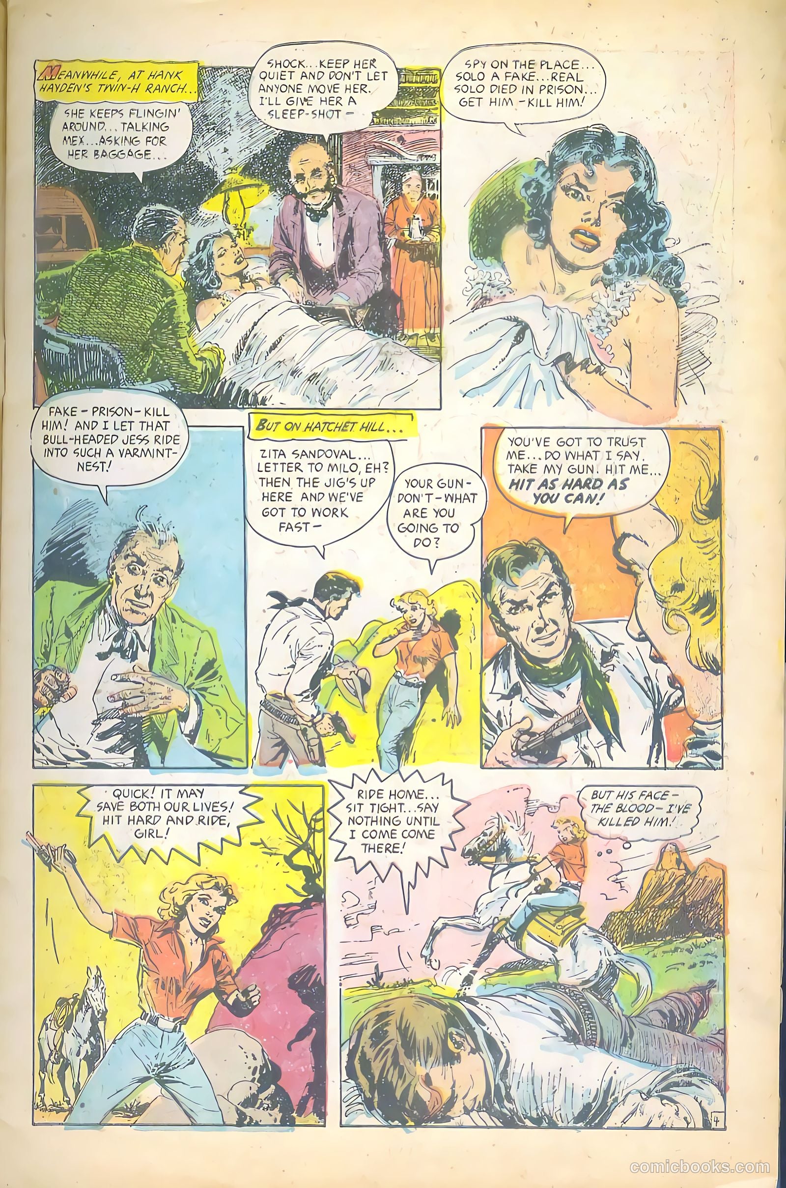 Cowgirl Romances #12 — page 8 of 37