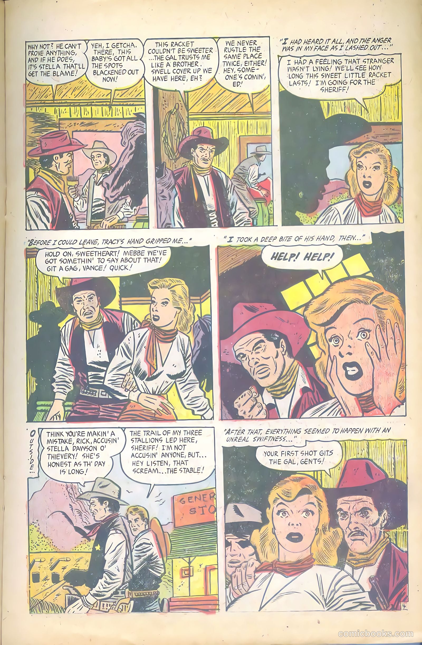 Cowgirl Romances #12 — page 16 of 37