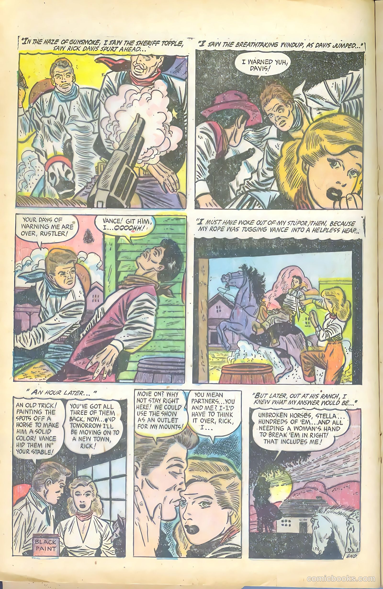 Cowgirl Romances #12 — page 17 of 37
