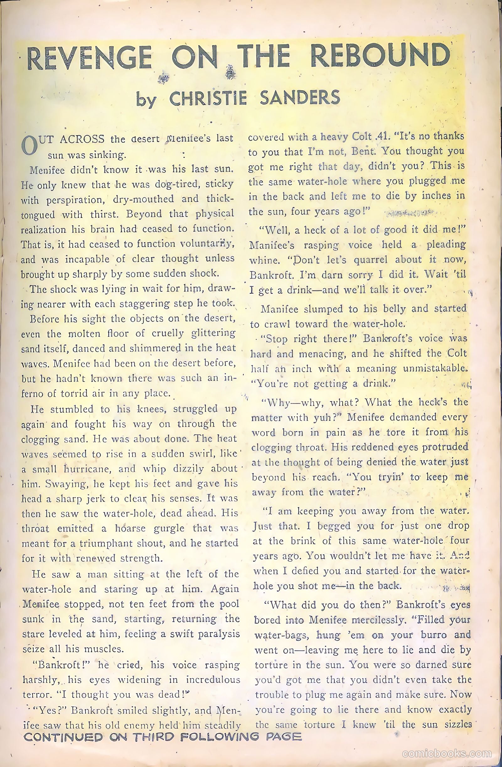 Cowgirl Romances #12 — page 18 of 37