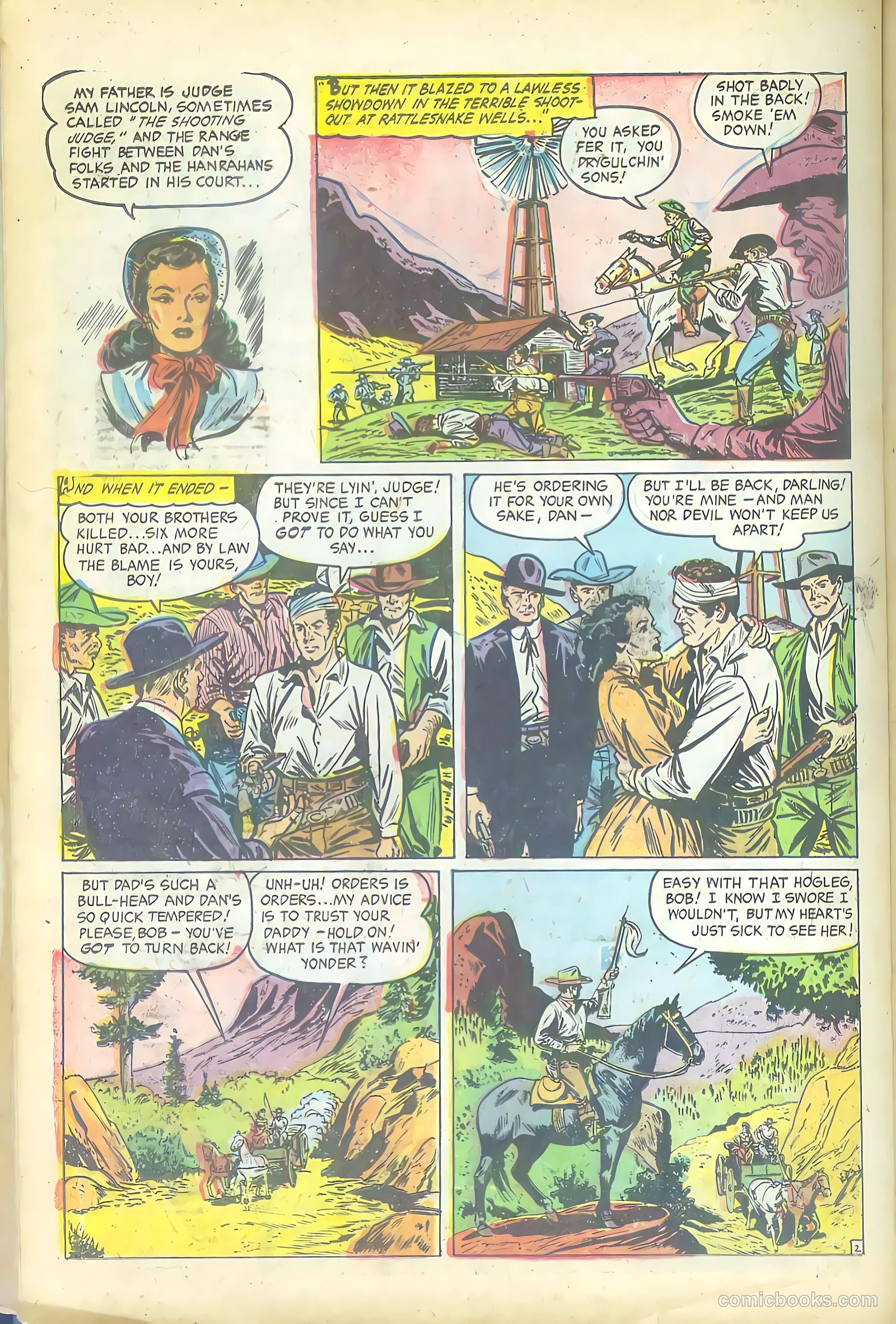 Cowgirl Romances #12 — page 23 of 37