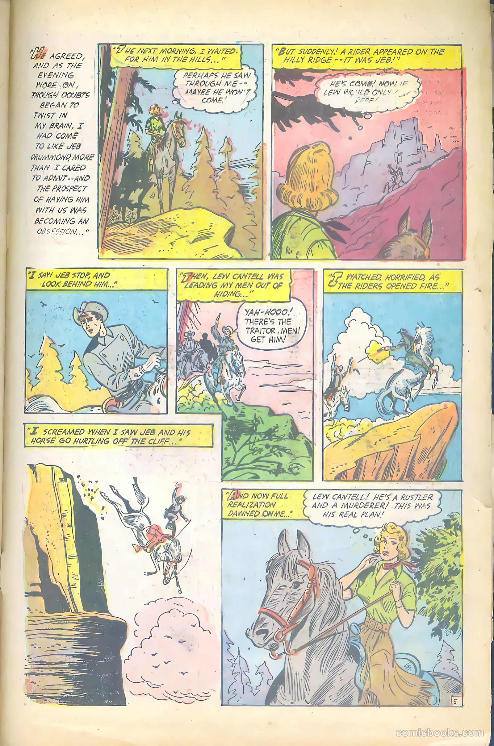 Cowgirl Romances #12 — page 32 of 37