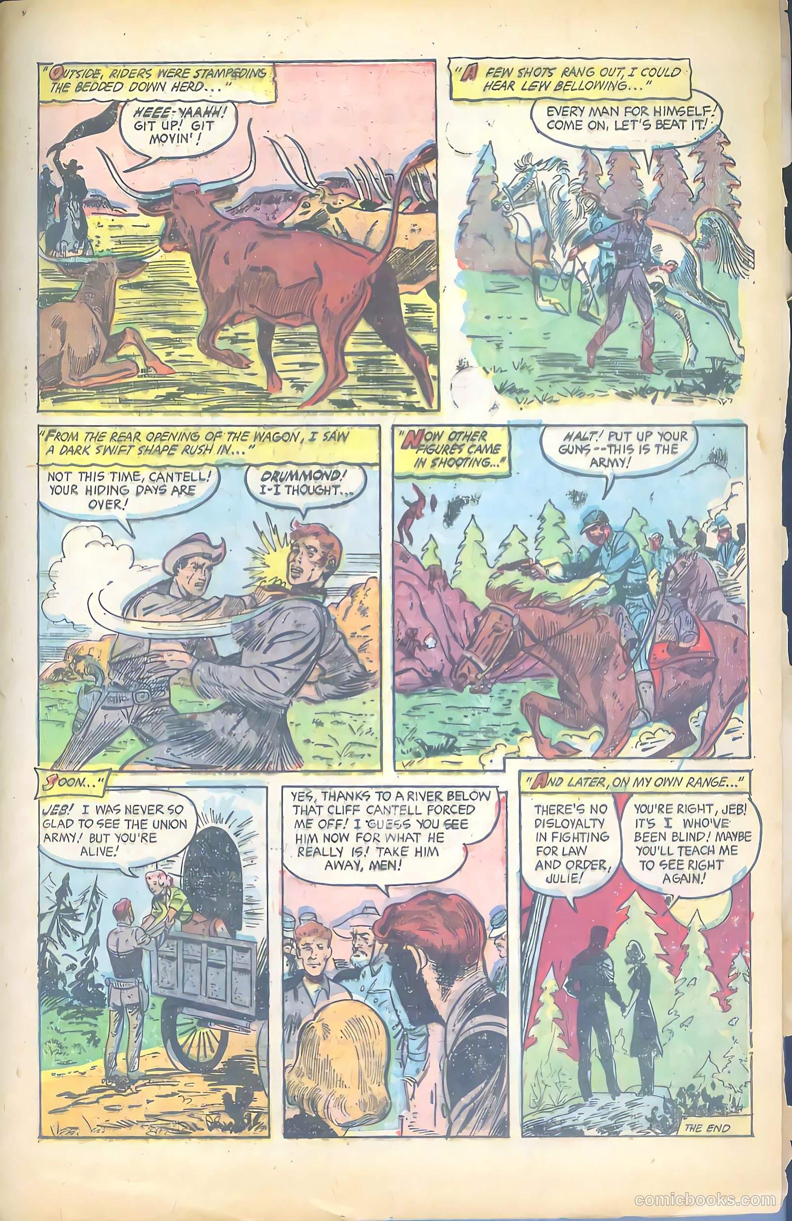 Cowgirl Romances #12 — page 34 of 37