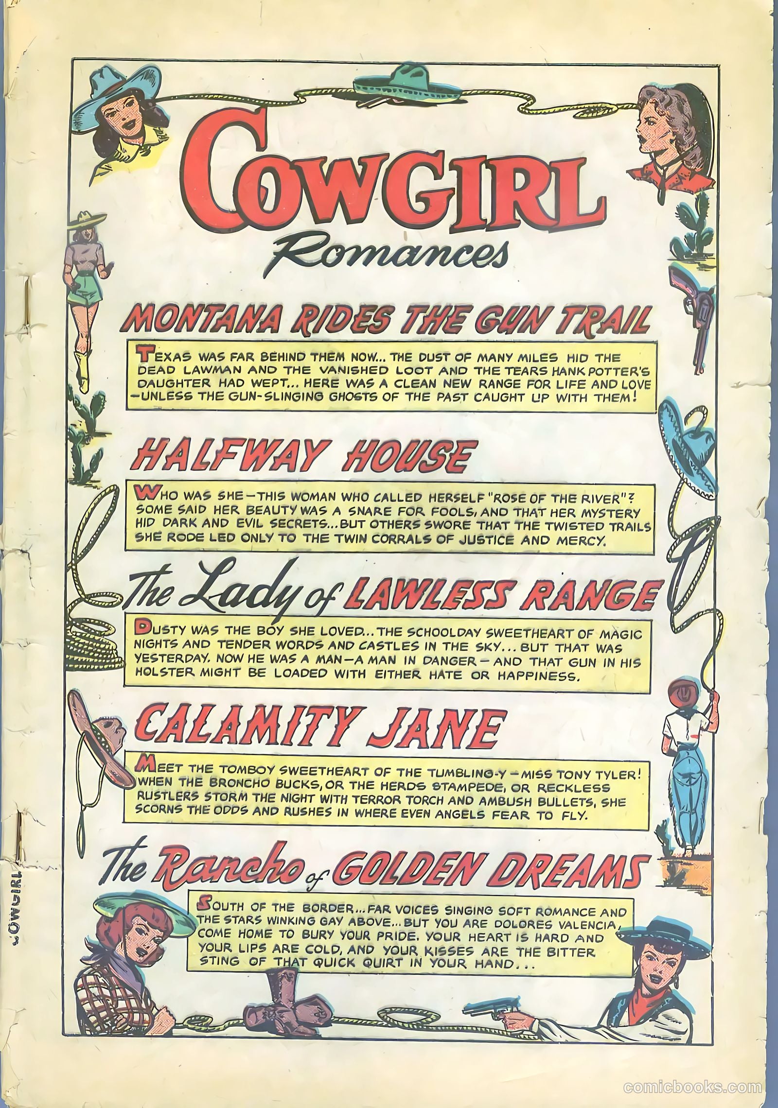 Cowgirl Romances #2 — page 3 of 51