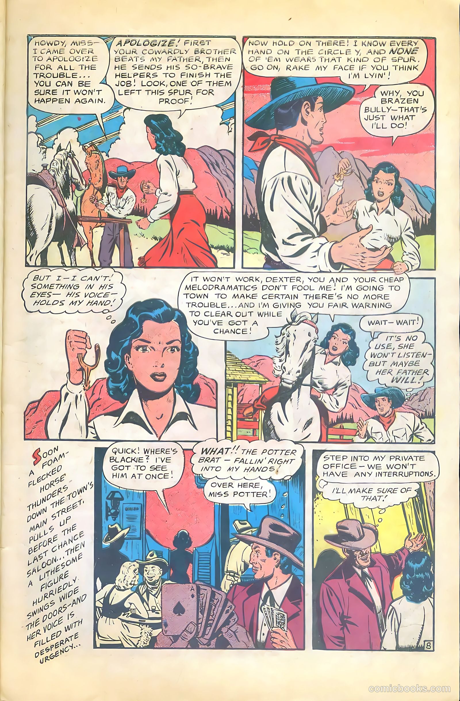 Cowgirl Romances #2 — page 10 of 51