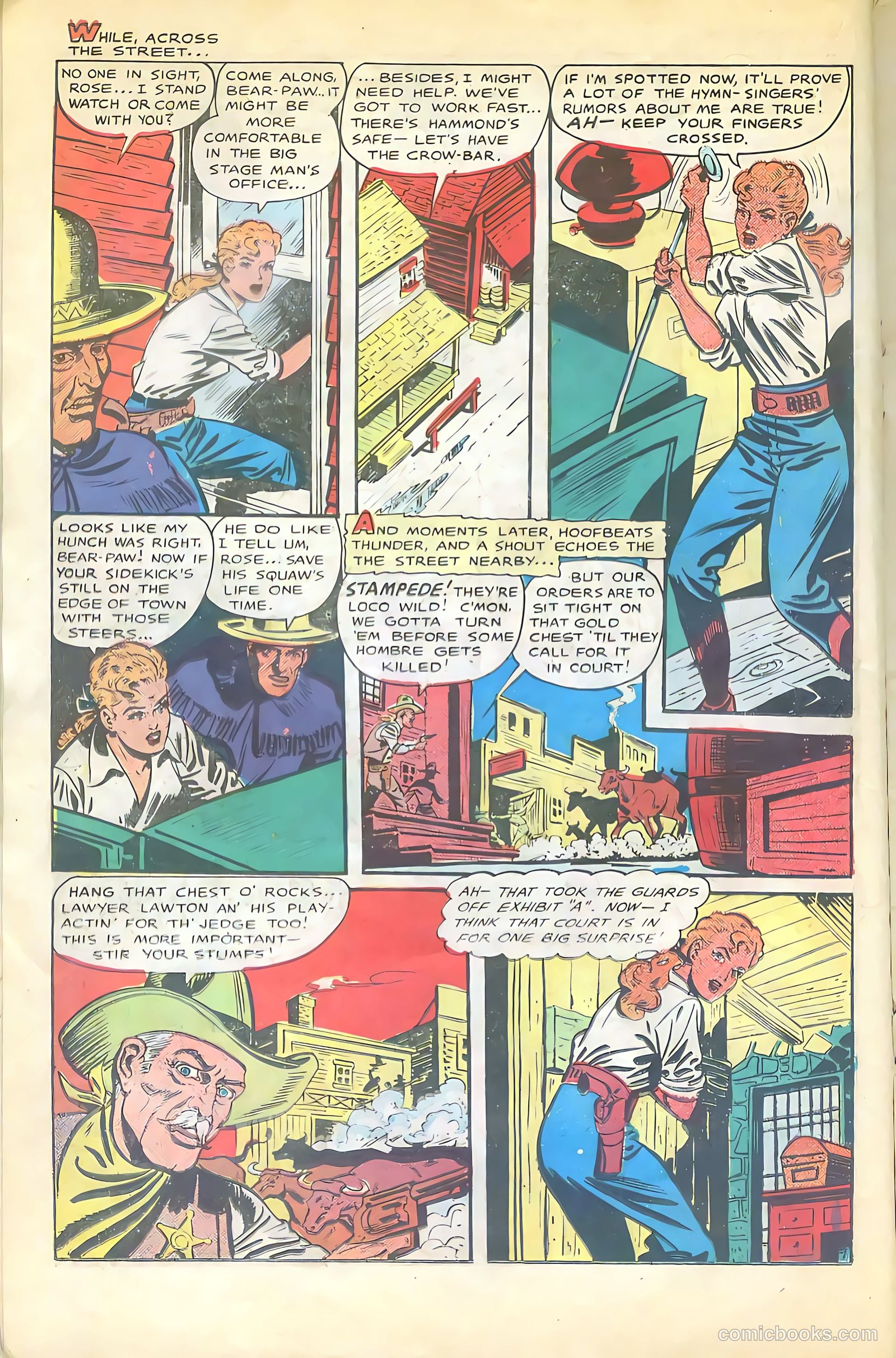 Cowgirl Romances #2 — page 23 of 51