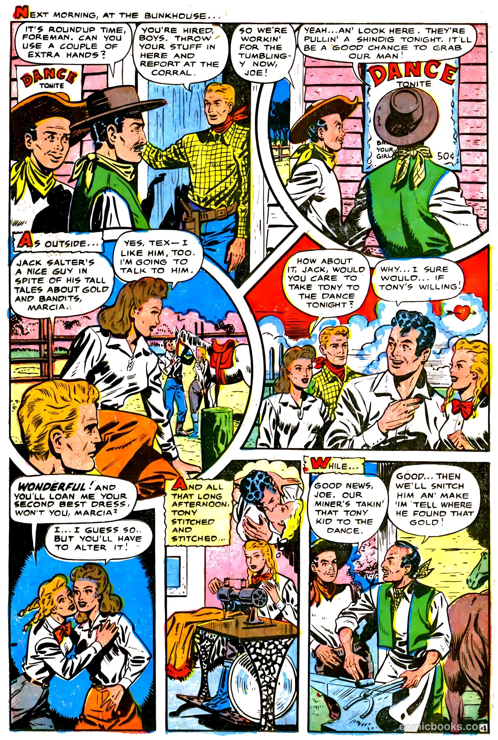 Cowgirl Romances #3 — page 35 of 51