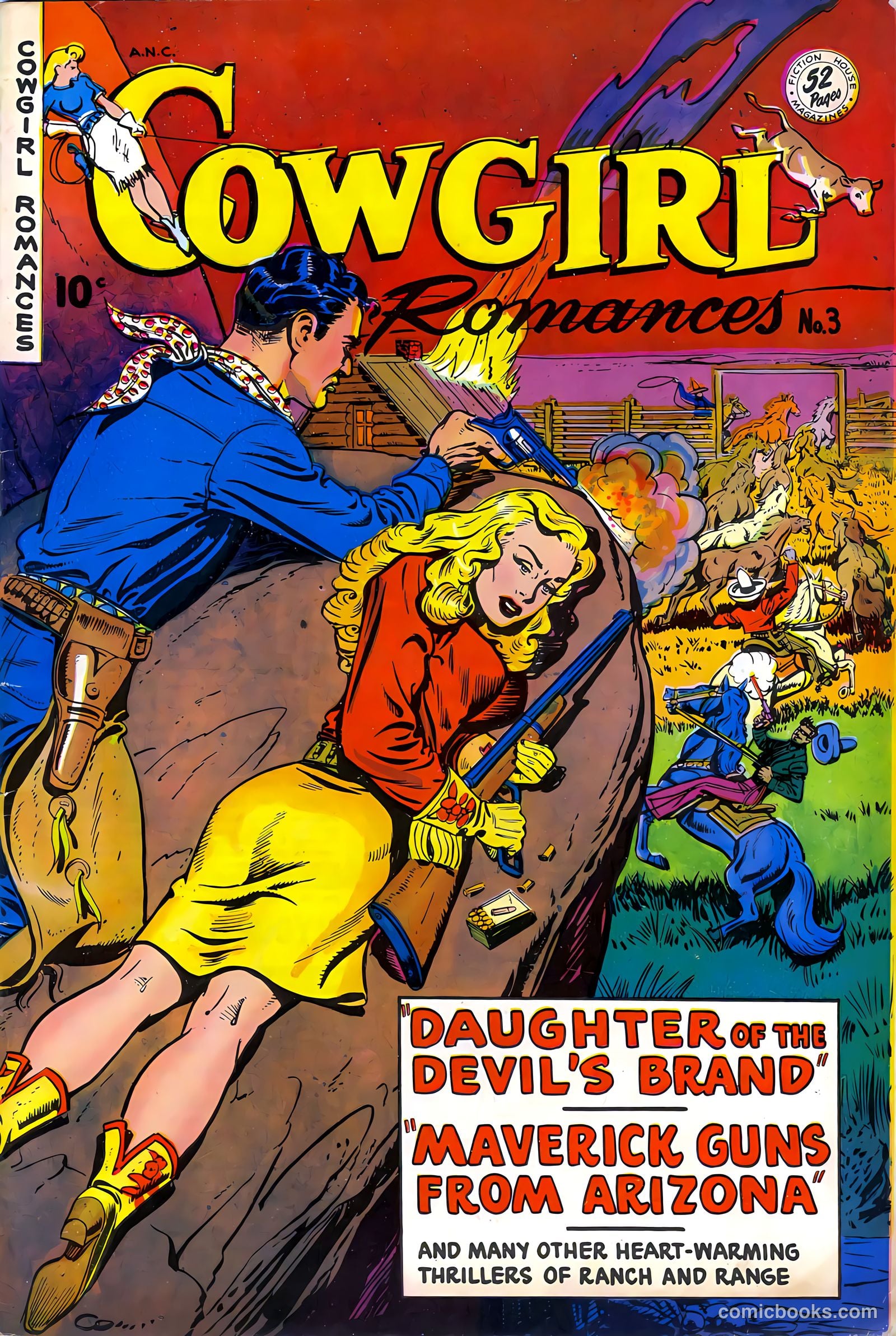 Cowgirl Romances #3 — page 1 of 51