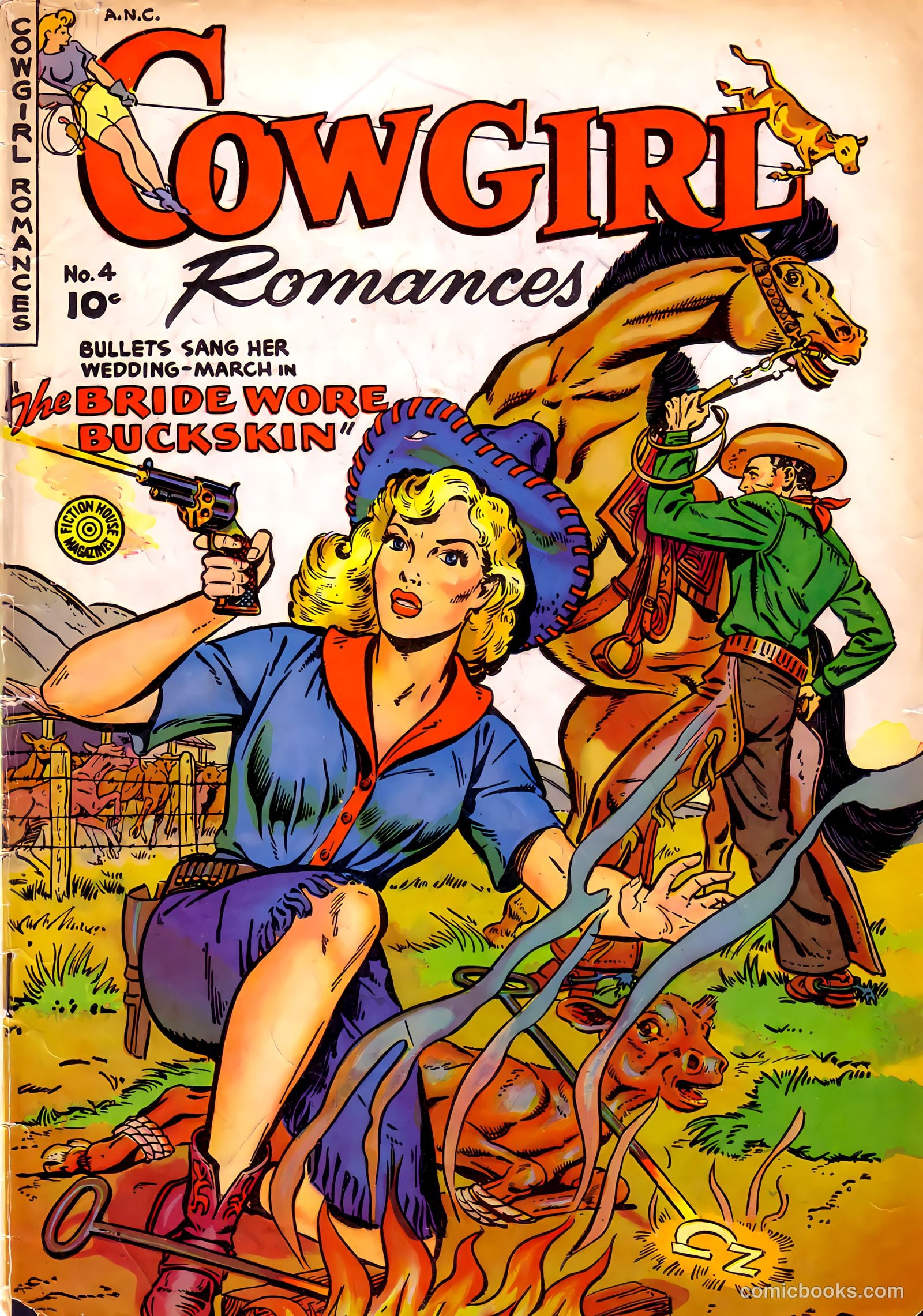 Cowgirl Romances #4 — page 1 of 36