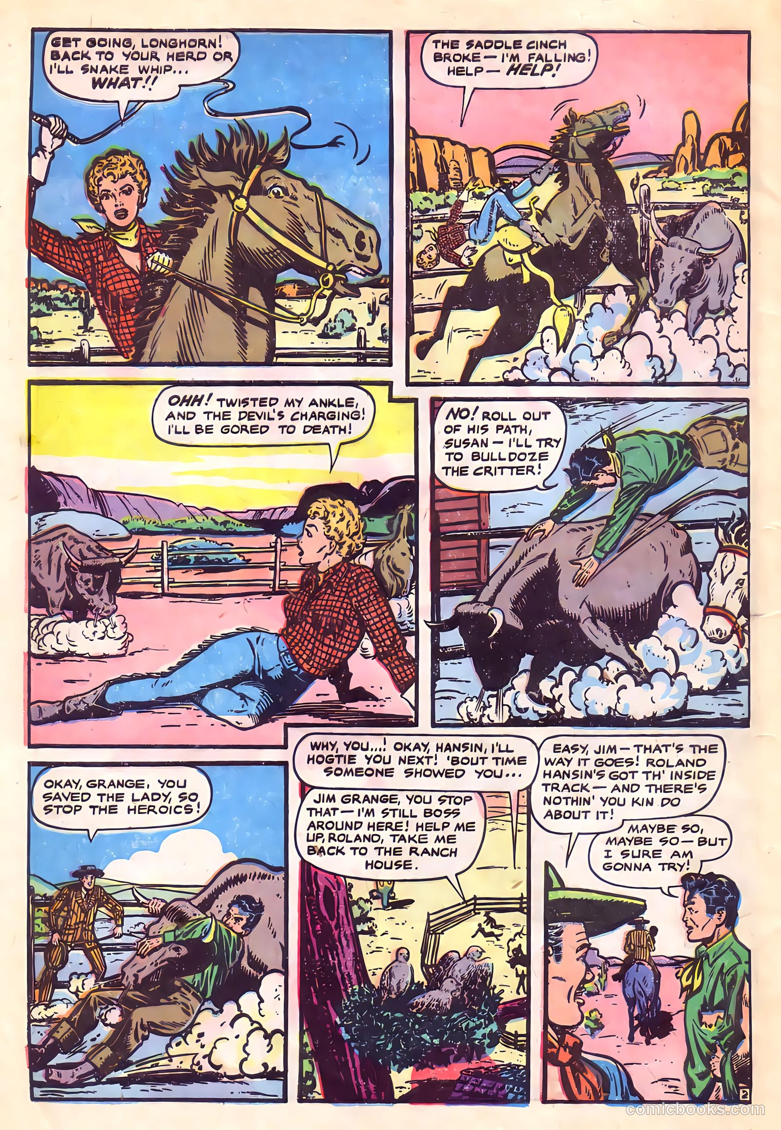 Cowgirl Romances #4 — page 4 of 36