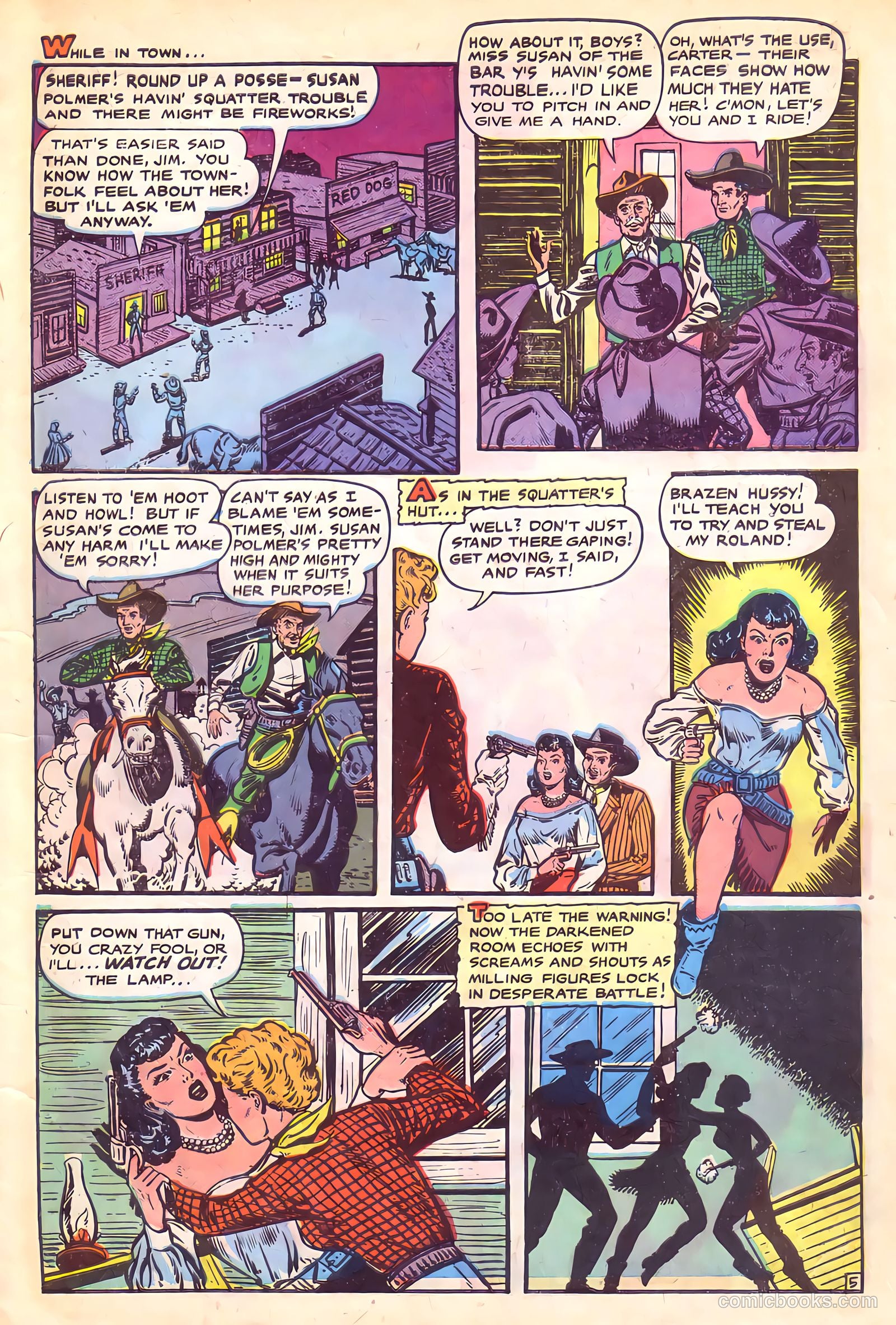 Cowgirl Romances #4 — page 7 of 36