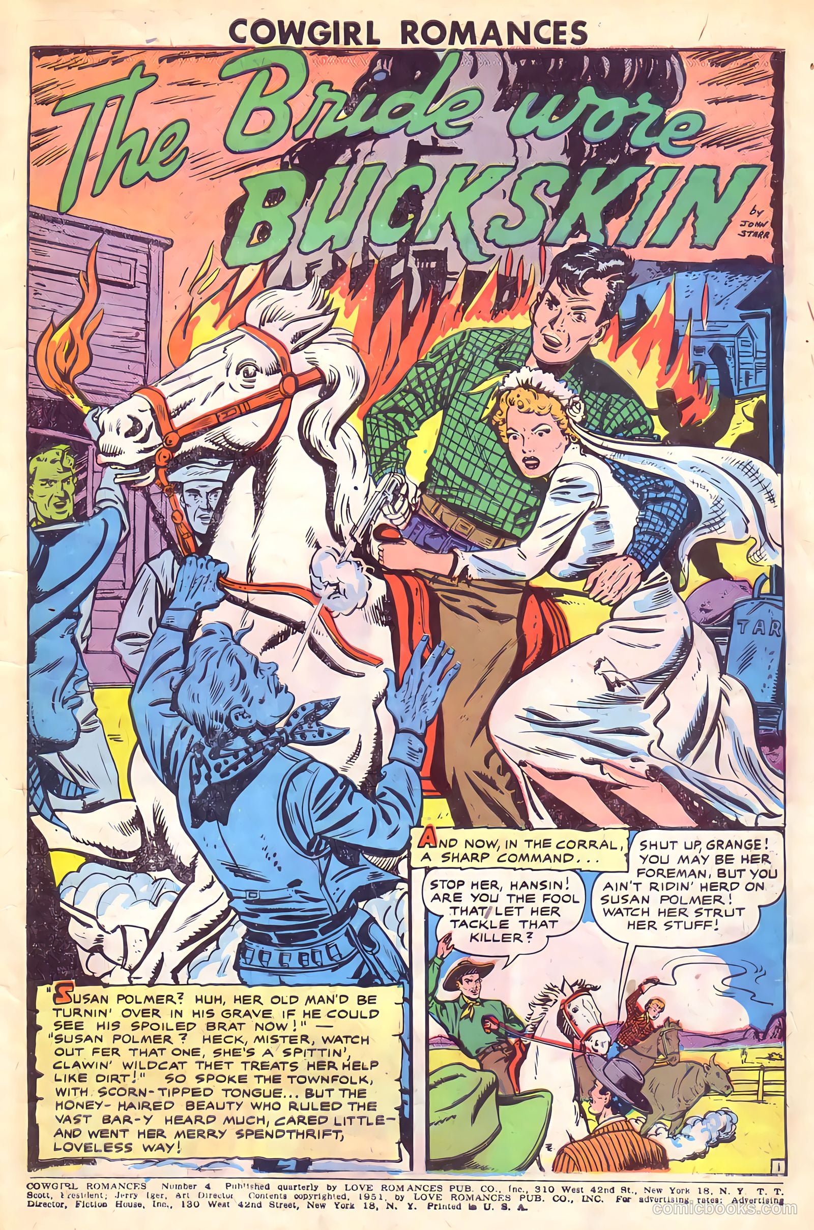 Cowgirl Romances #4 — page 3 of 36