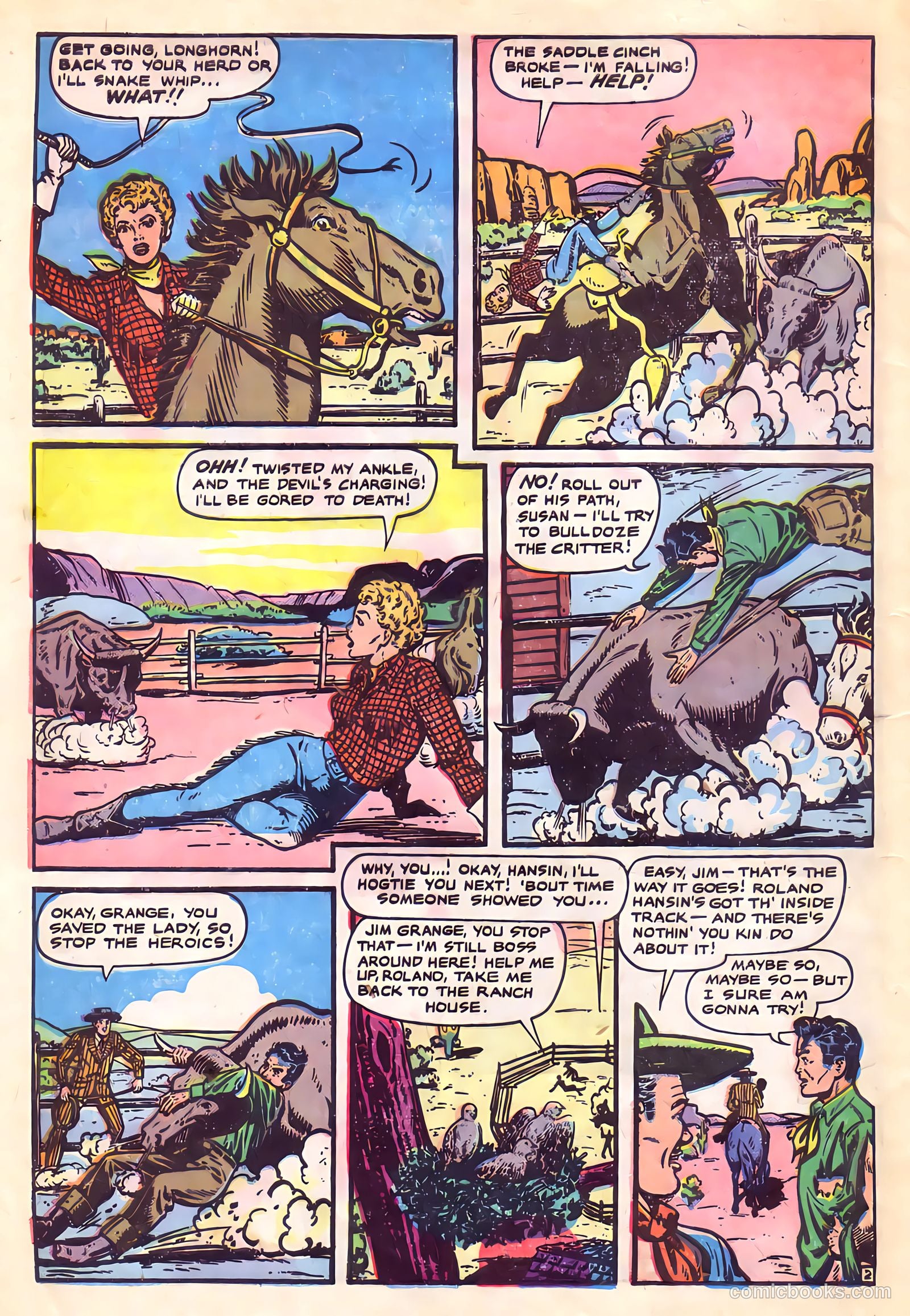 Cowgirl Romances #4 — page 4 of 36
