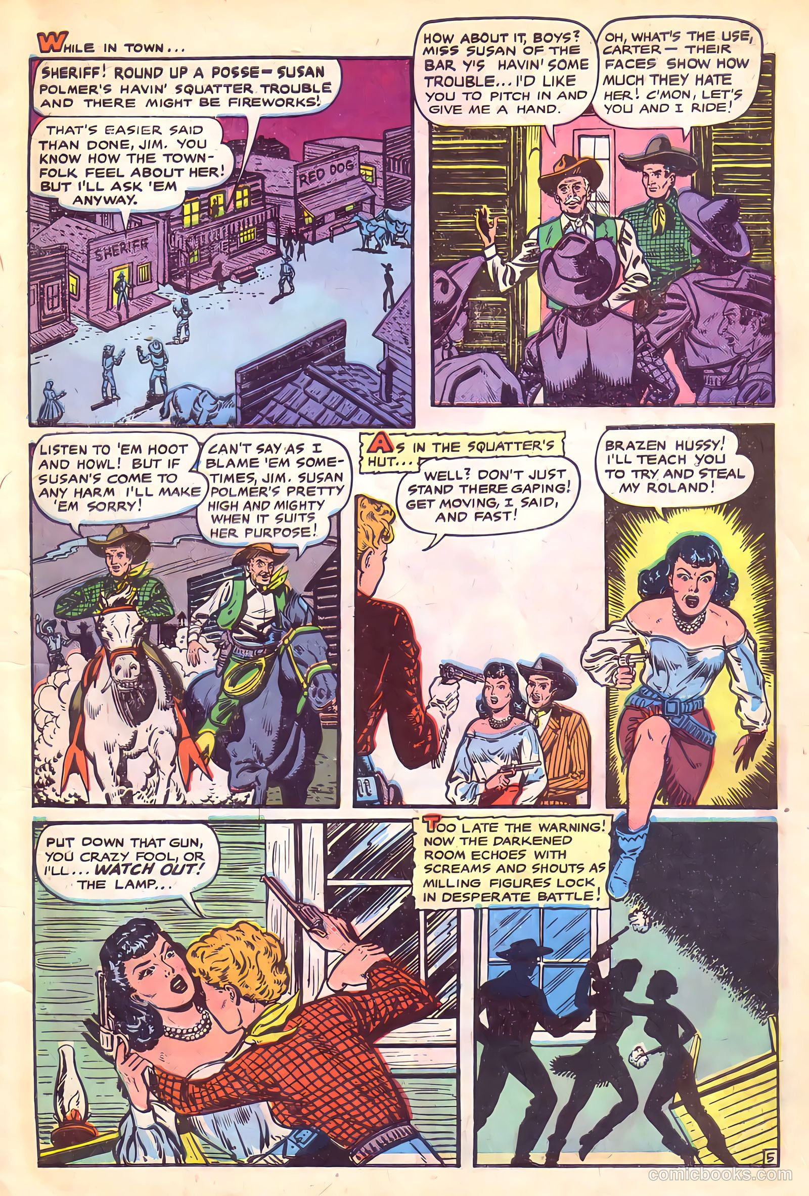 Cowgirl Romances #4 — page 7 of 36