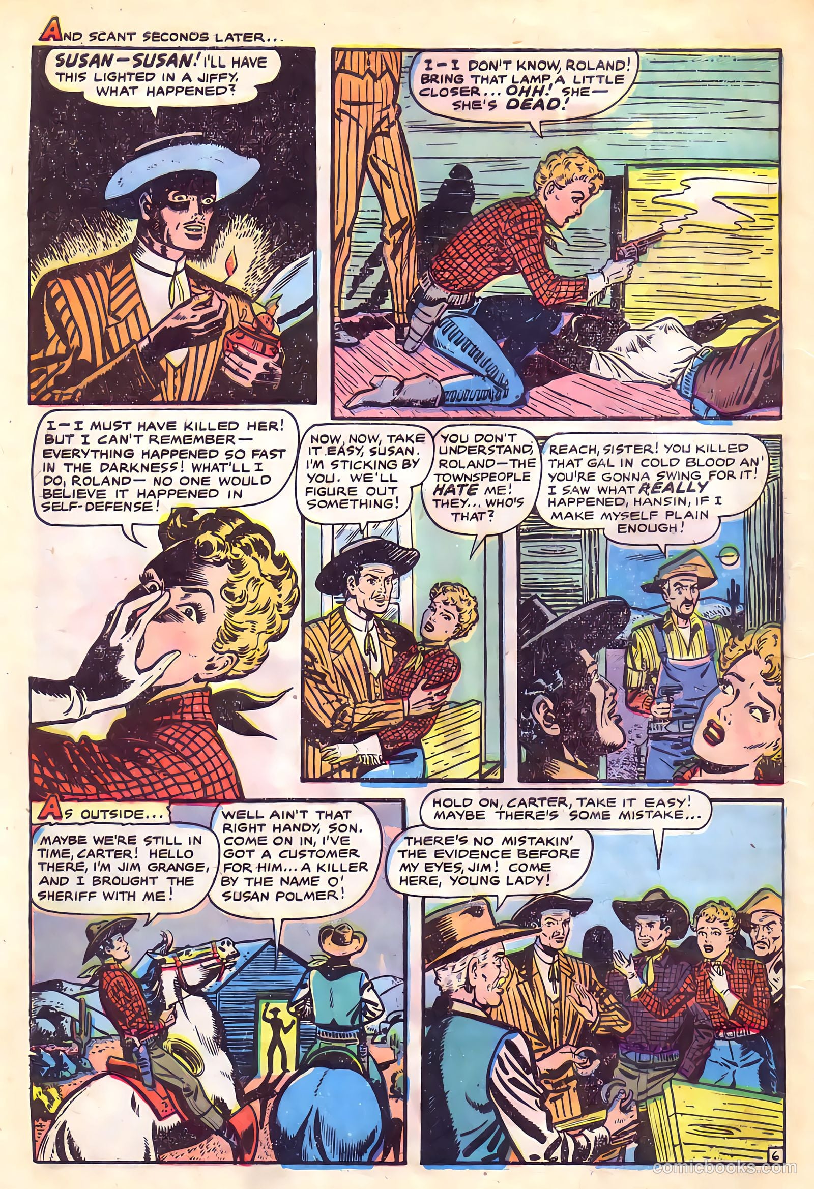Cowgirl Romances #4 — page 8 of 36