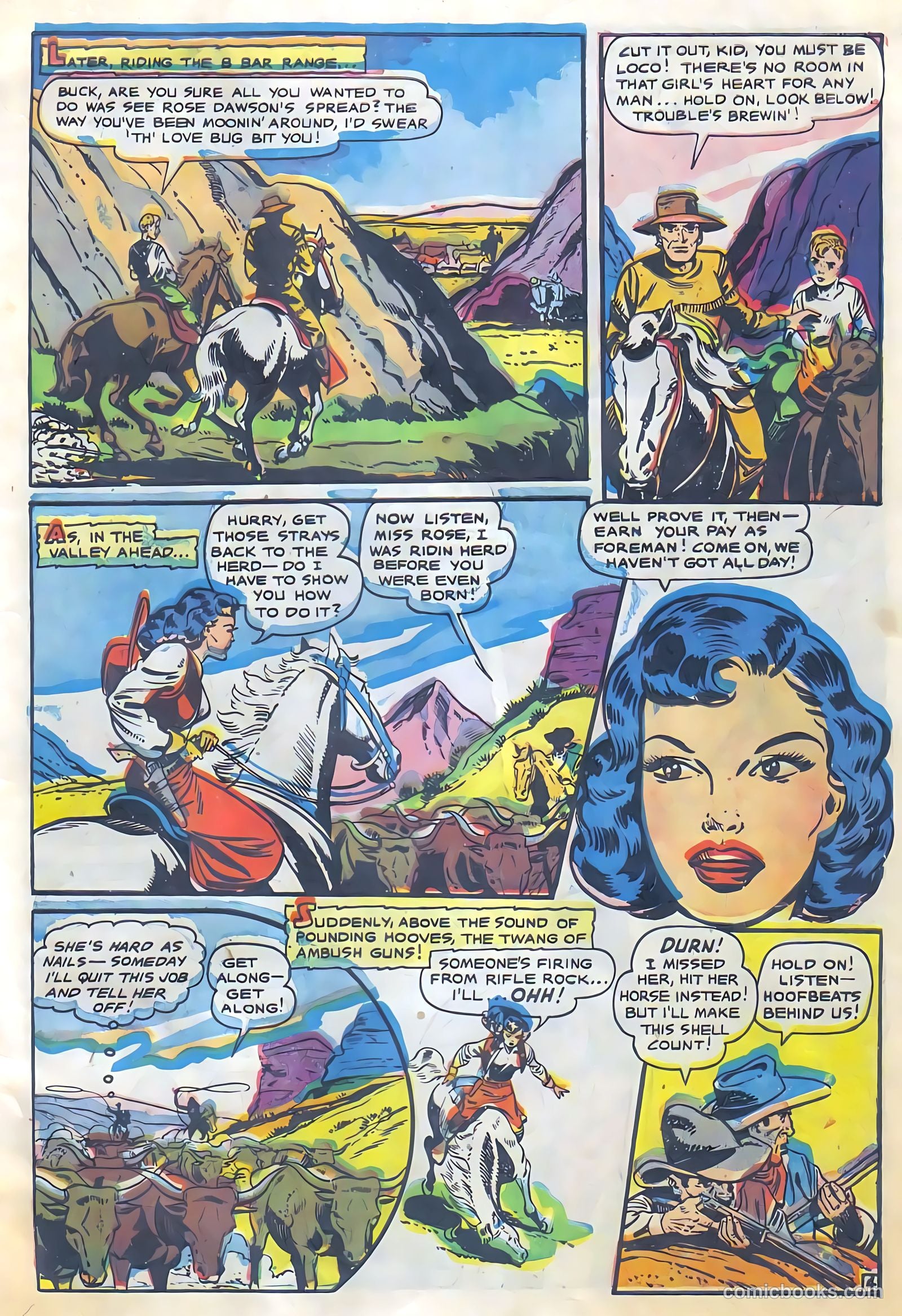 Cowgirl Romances #6 — page 7 of 36