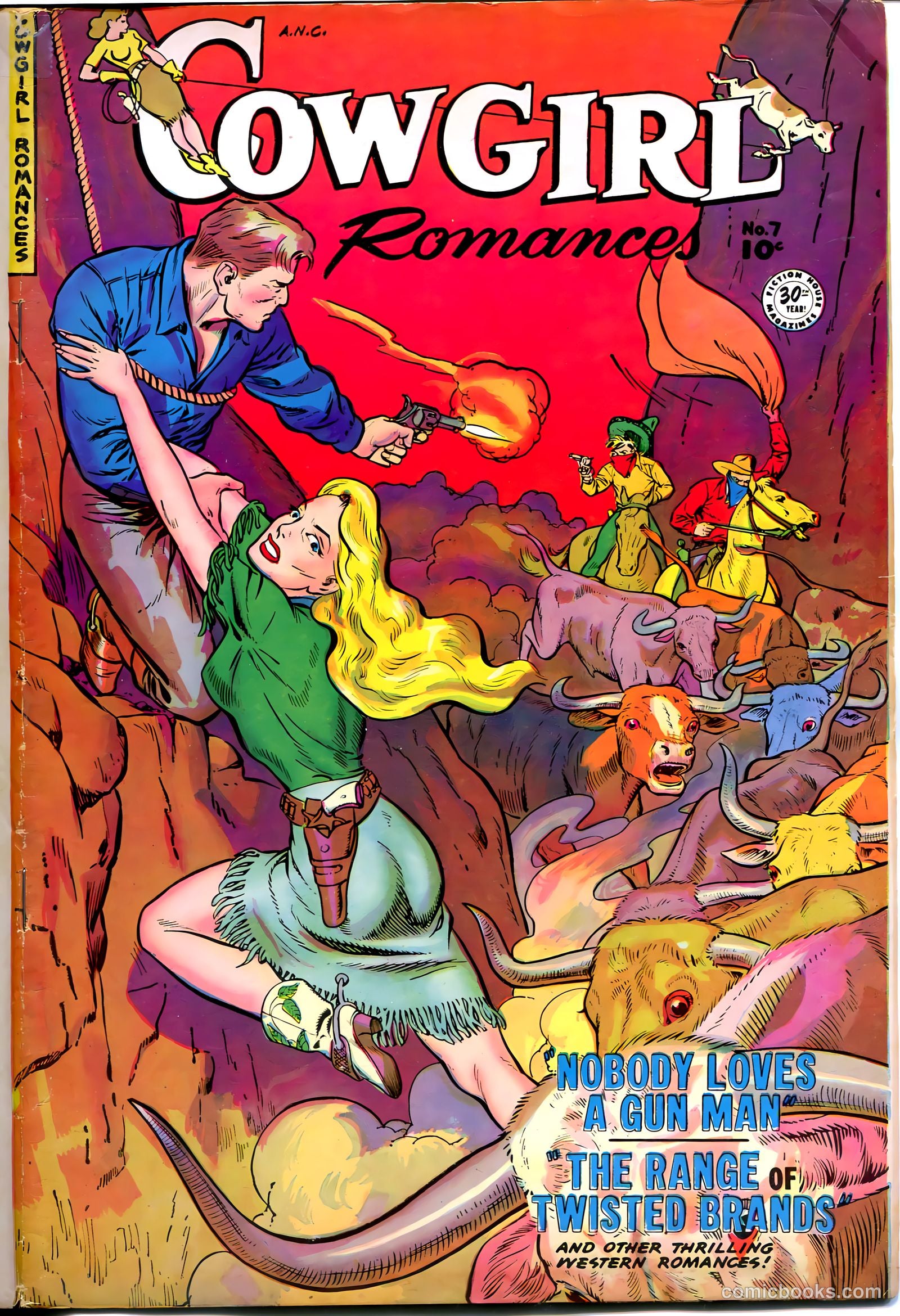 Cowgirl Romances #7 — page 1 of 36