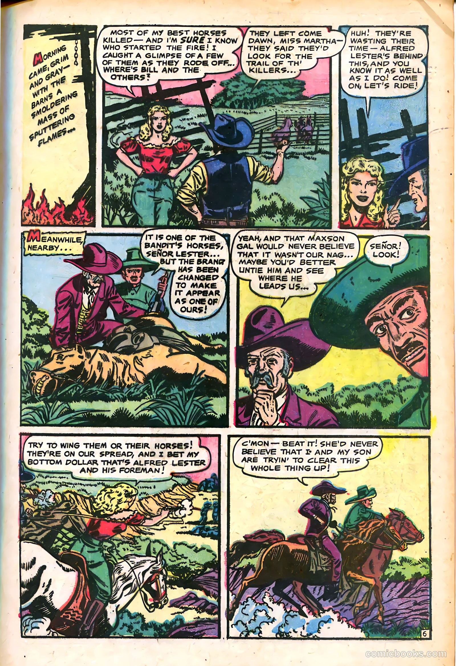 Cowgirl Romances #7 — page 9 of 36