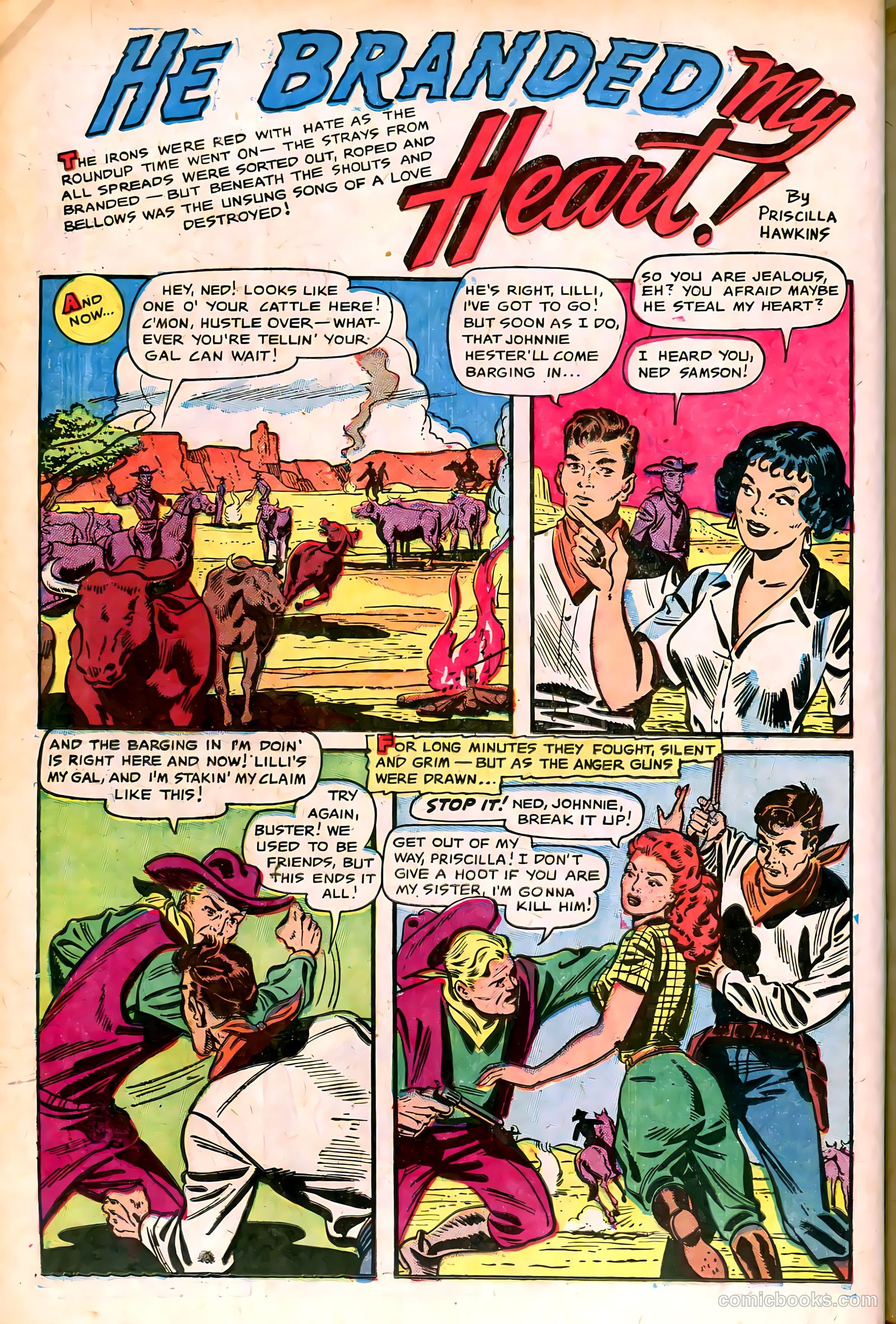 Cowgirl Romances #7 — page 14 of 36